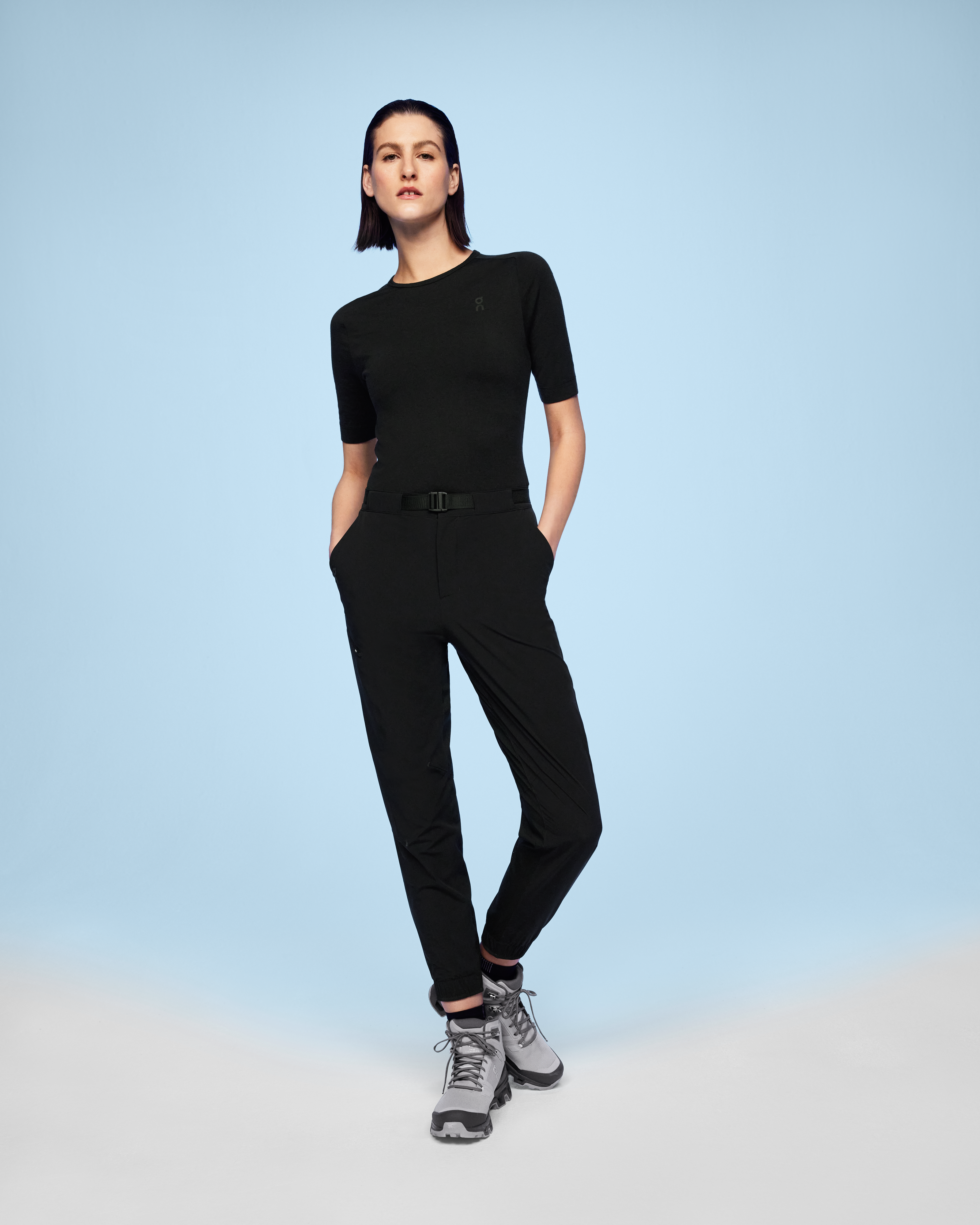 On Trek Pants Black Femme Pantalons