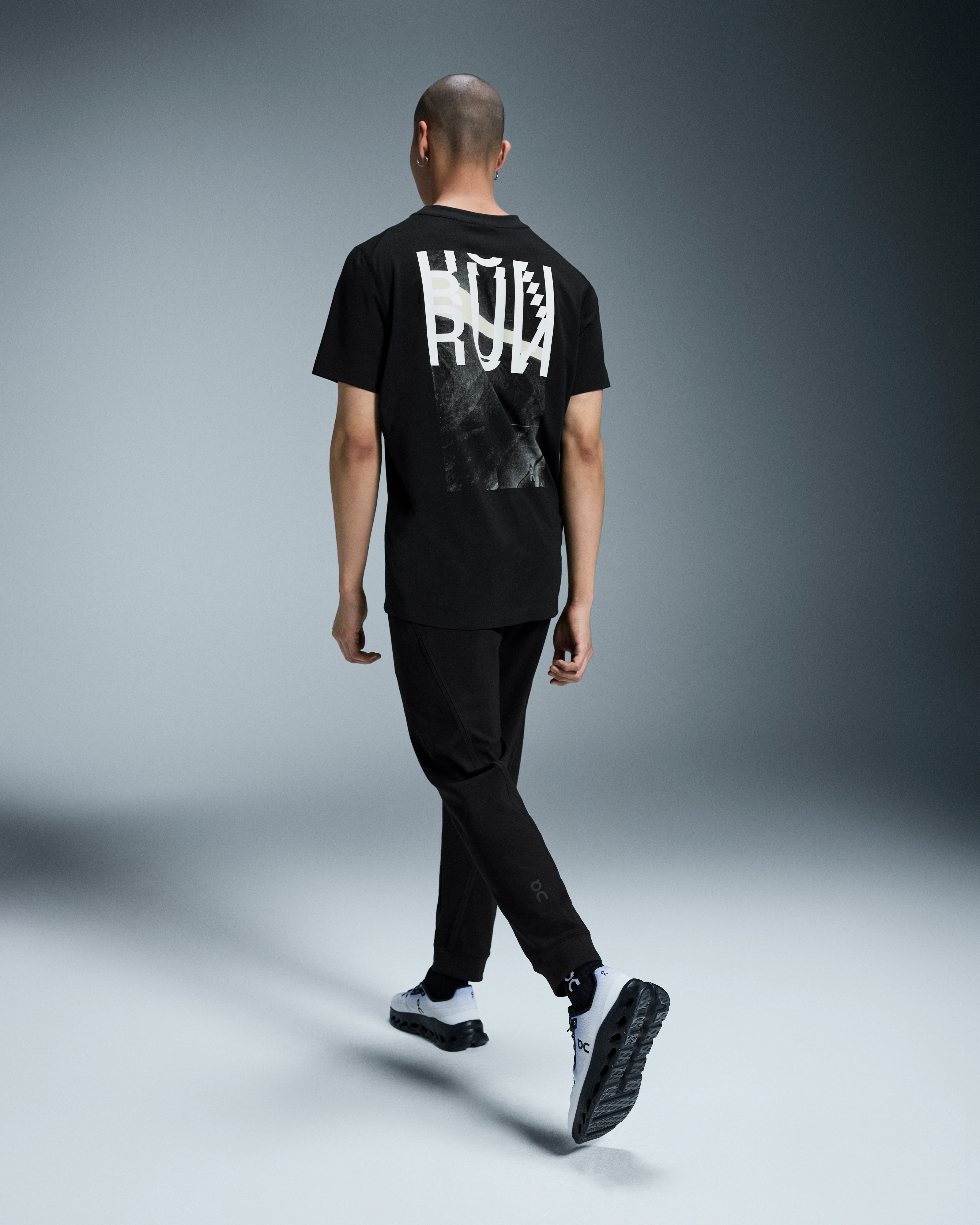 On Studio Joggers Black Homme Pantalons