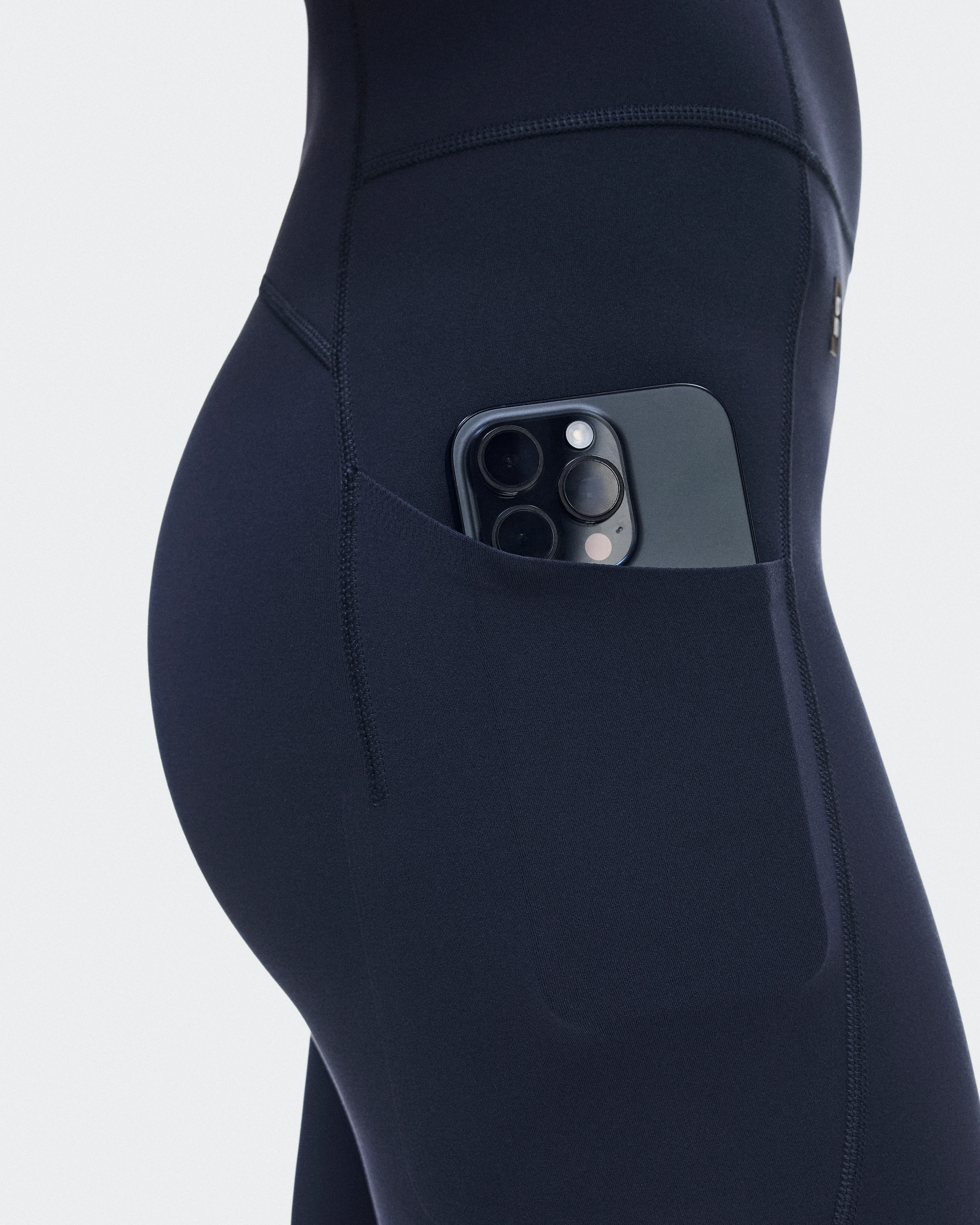 On Studio Leggings 7/8 Navy Femme Leggings