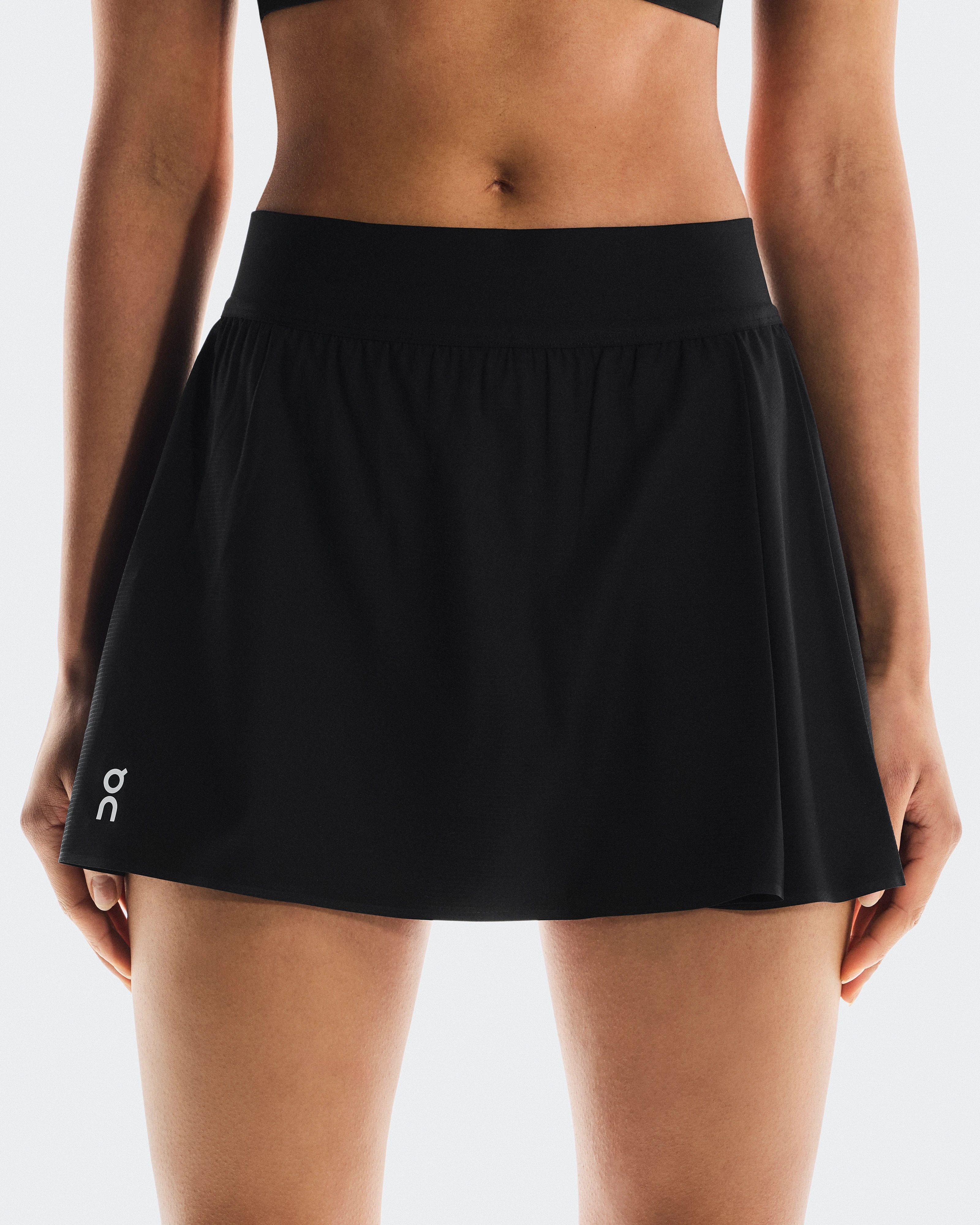 On Court Skirt Pleated Black Femme Jupes