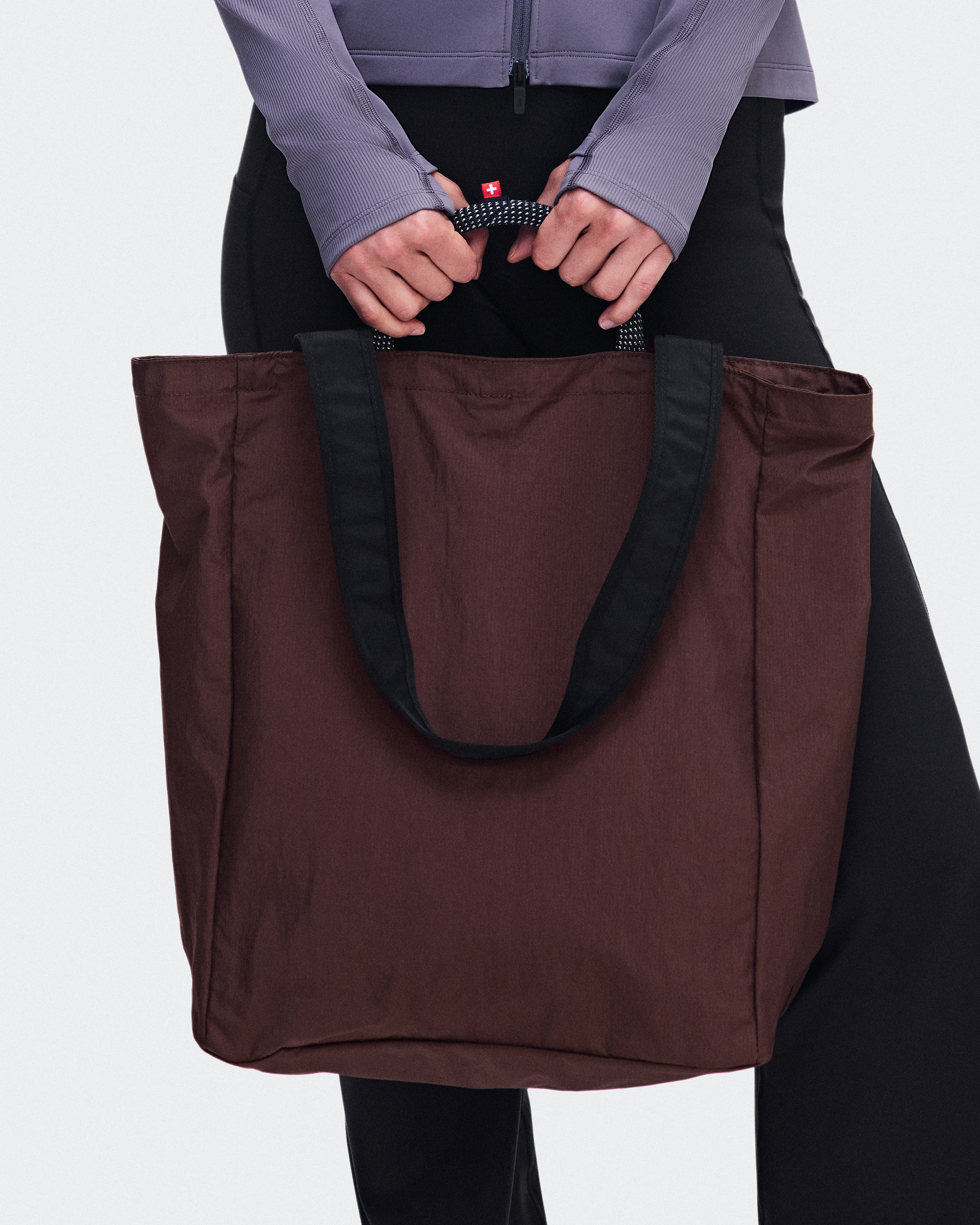 On Tote Pack 25L Cacao & Black Unisexe Sacs