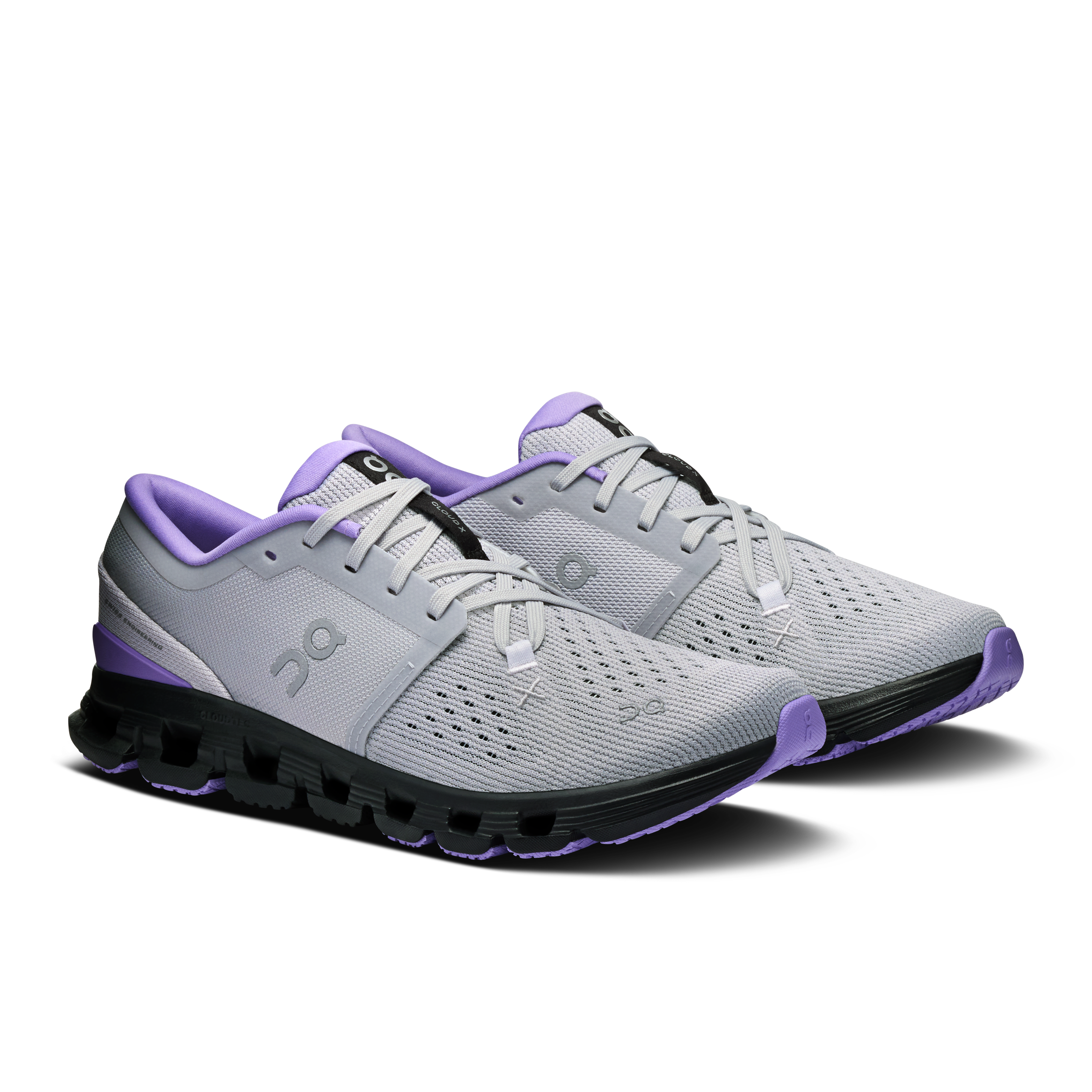 On Cloud X 4 Glacier & Bloom Femme training_shoes Chaussures