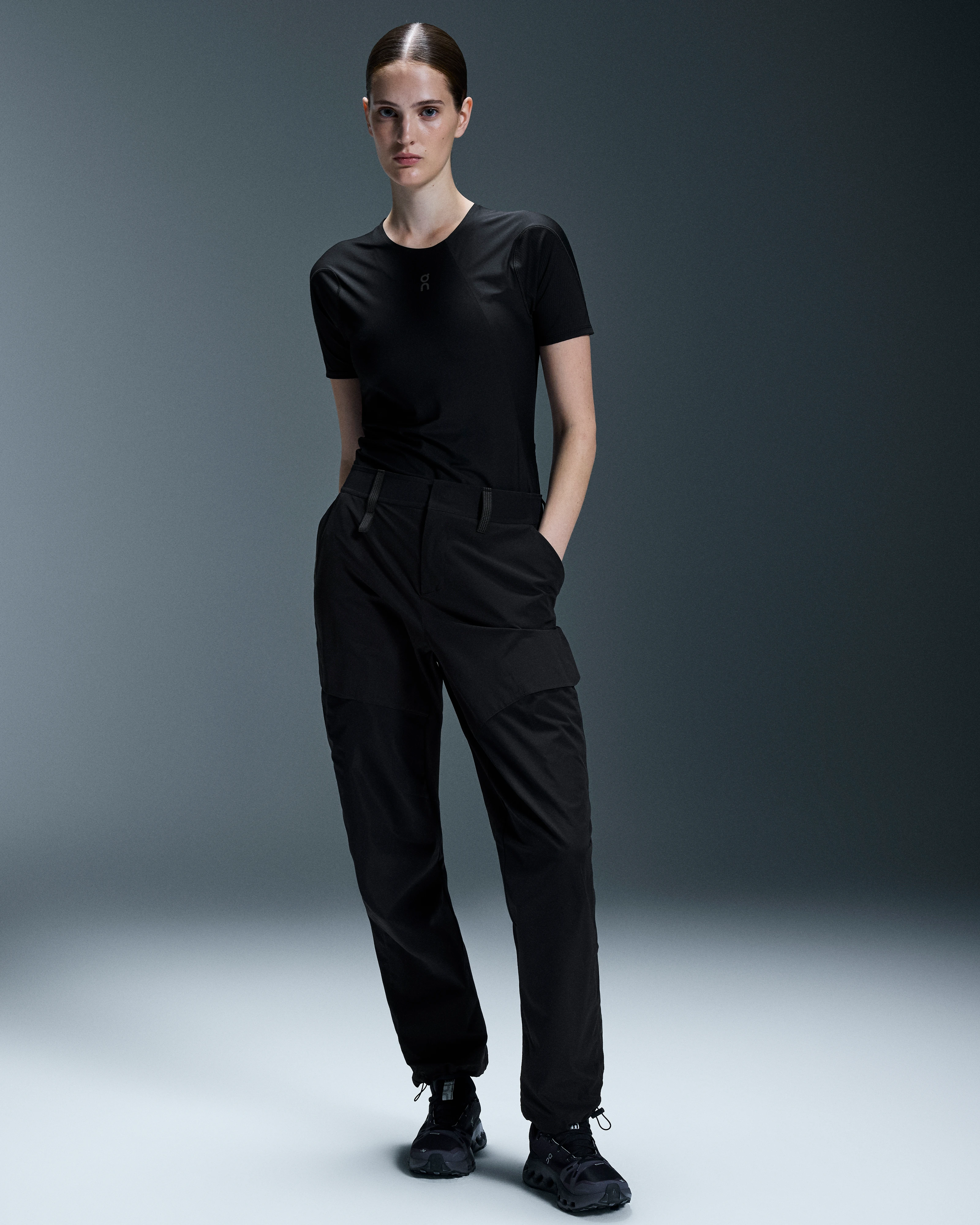 On Explorer Pants Black Femme Pantalons