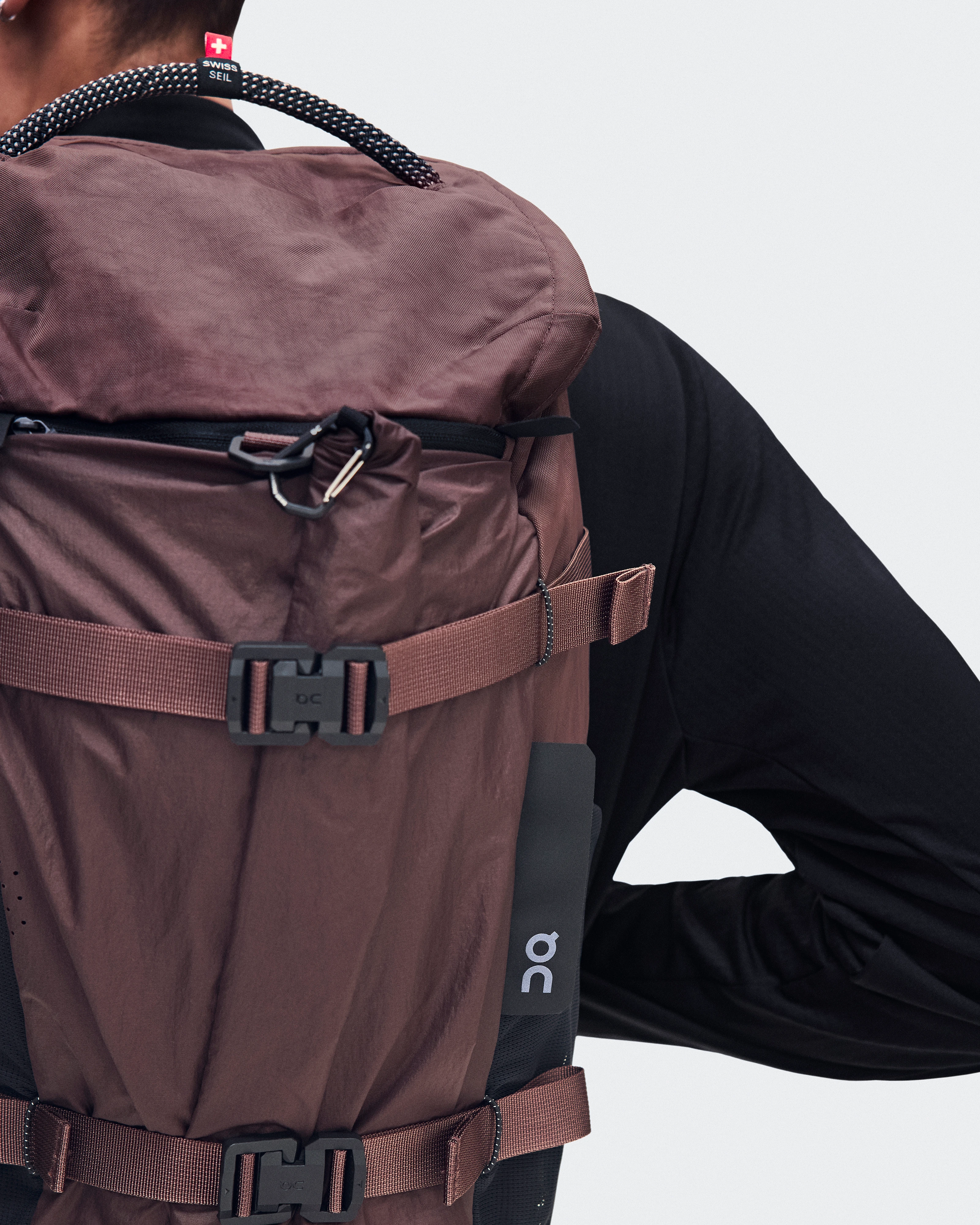 On Speed Pack 24L Elite Cacao & Black Unisexe Sacs