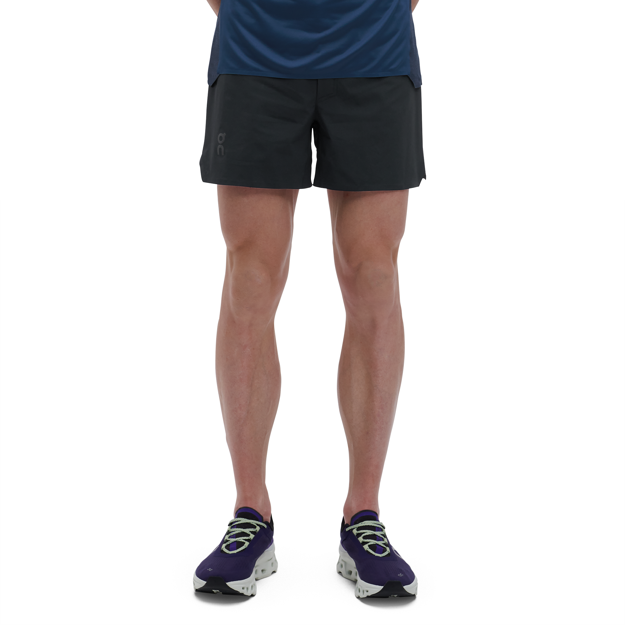 On 5" Lightweight Shorts Black Homme – Super léger, court et ultra-confortable Shorts