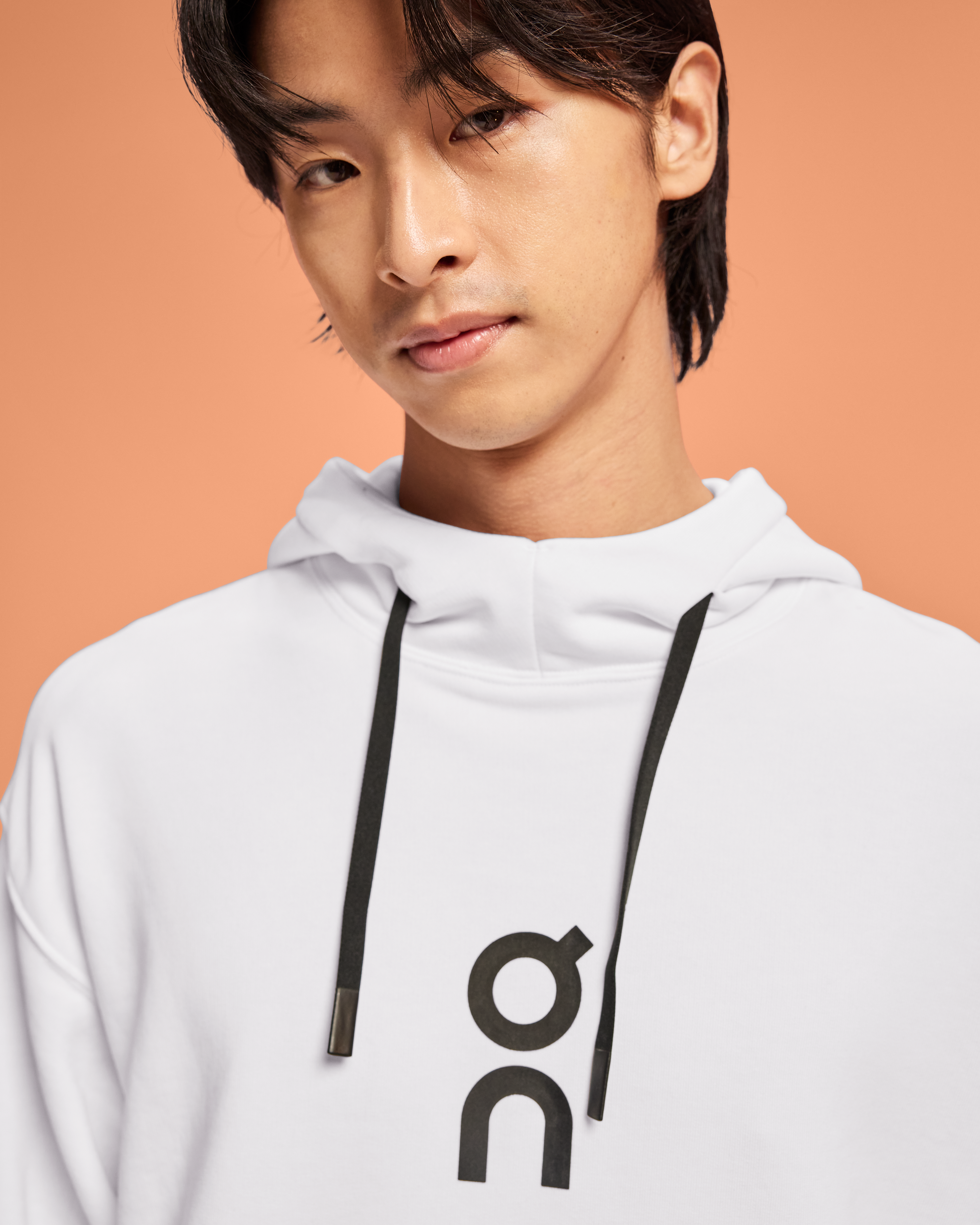 On Club Hoodie White Homme Sweats à capuche et sweats
