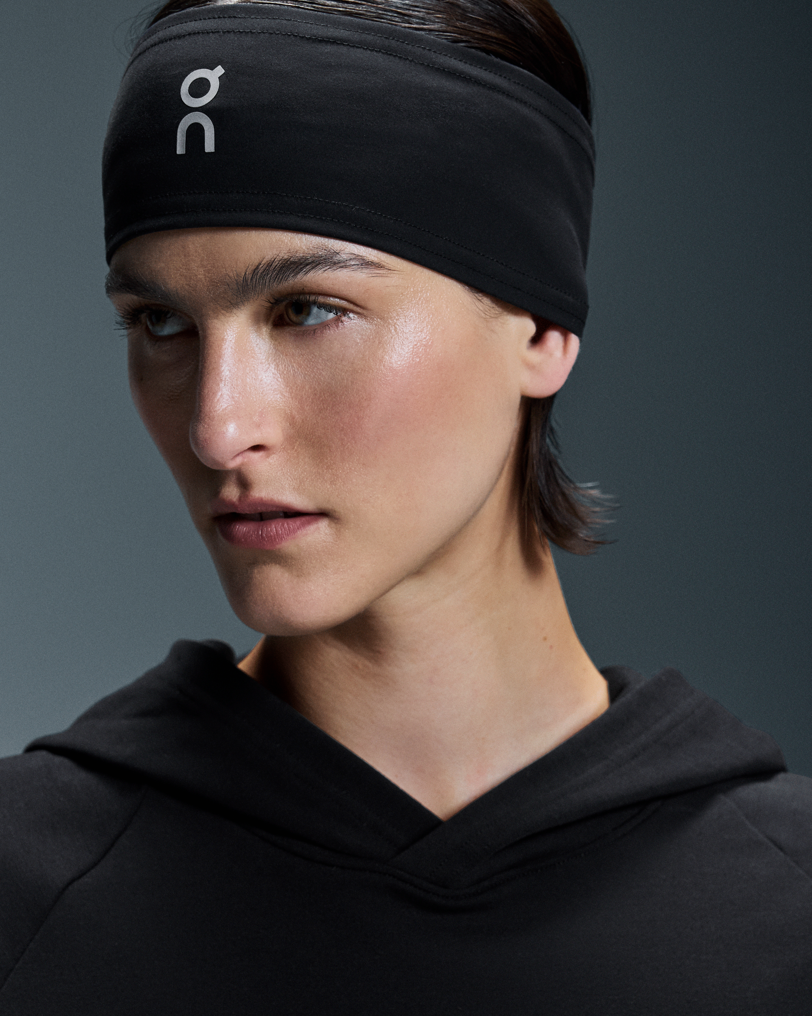 On Core Headband Black Unisexe Chapeaux