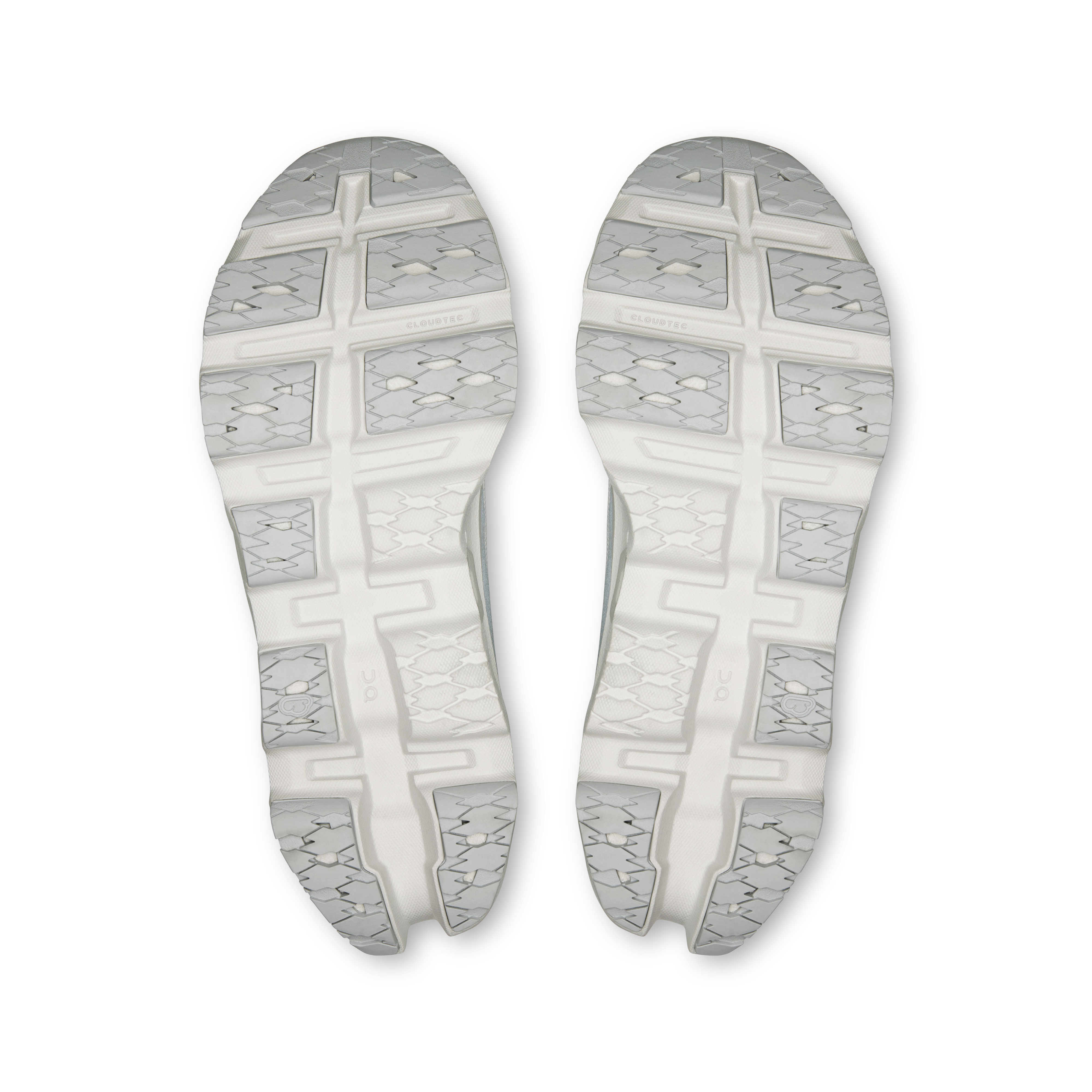 On Cloudmonster 3 White & Frost Femme Running sur route Chaussures