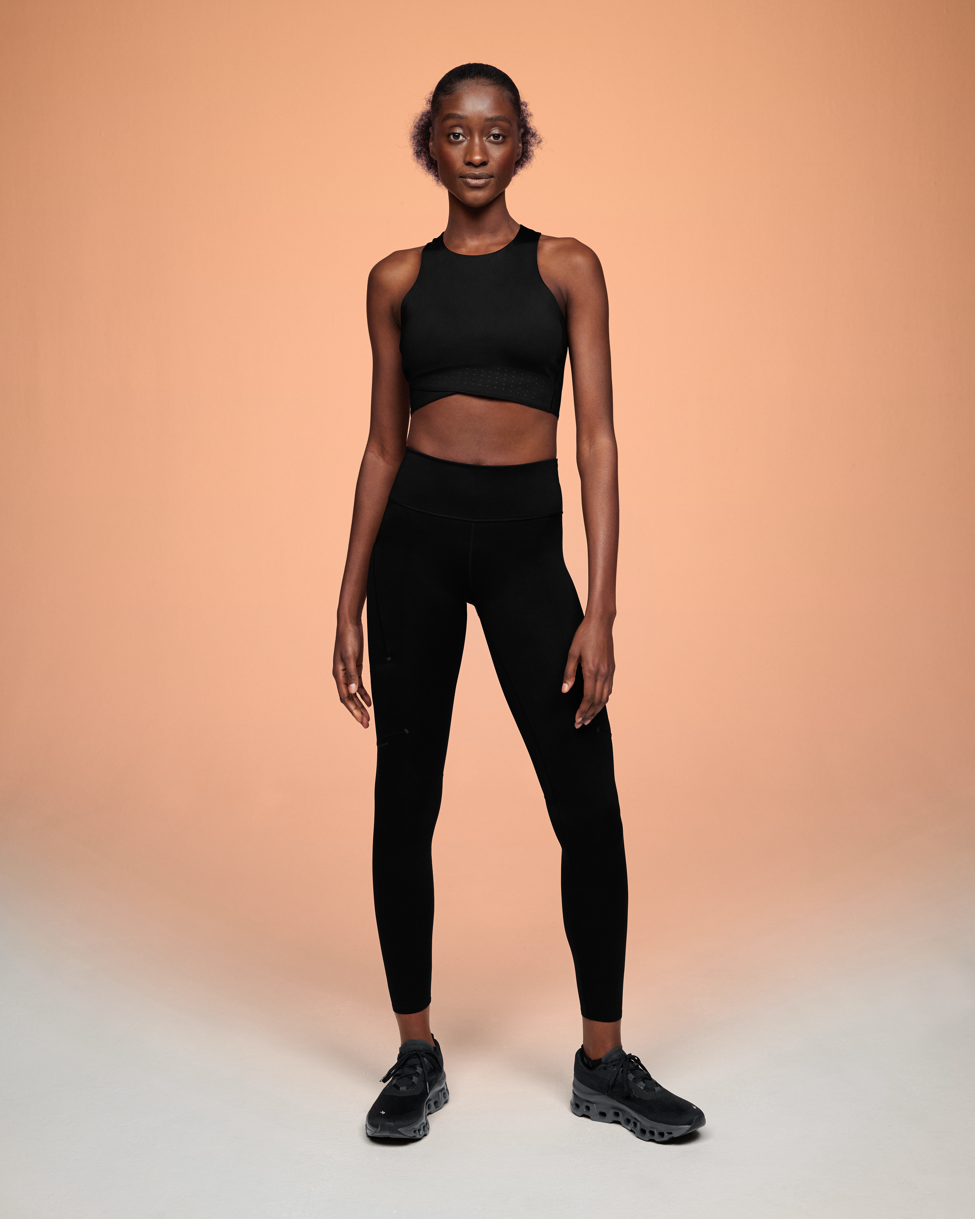 On Performance Tights Black Femme Leggings