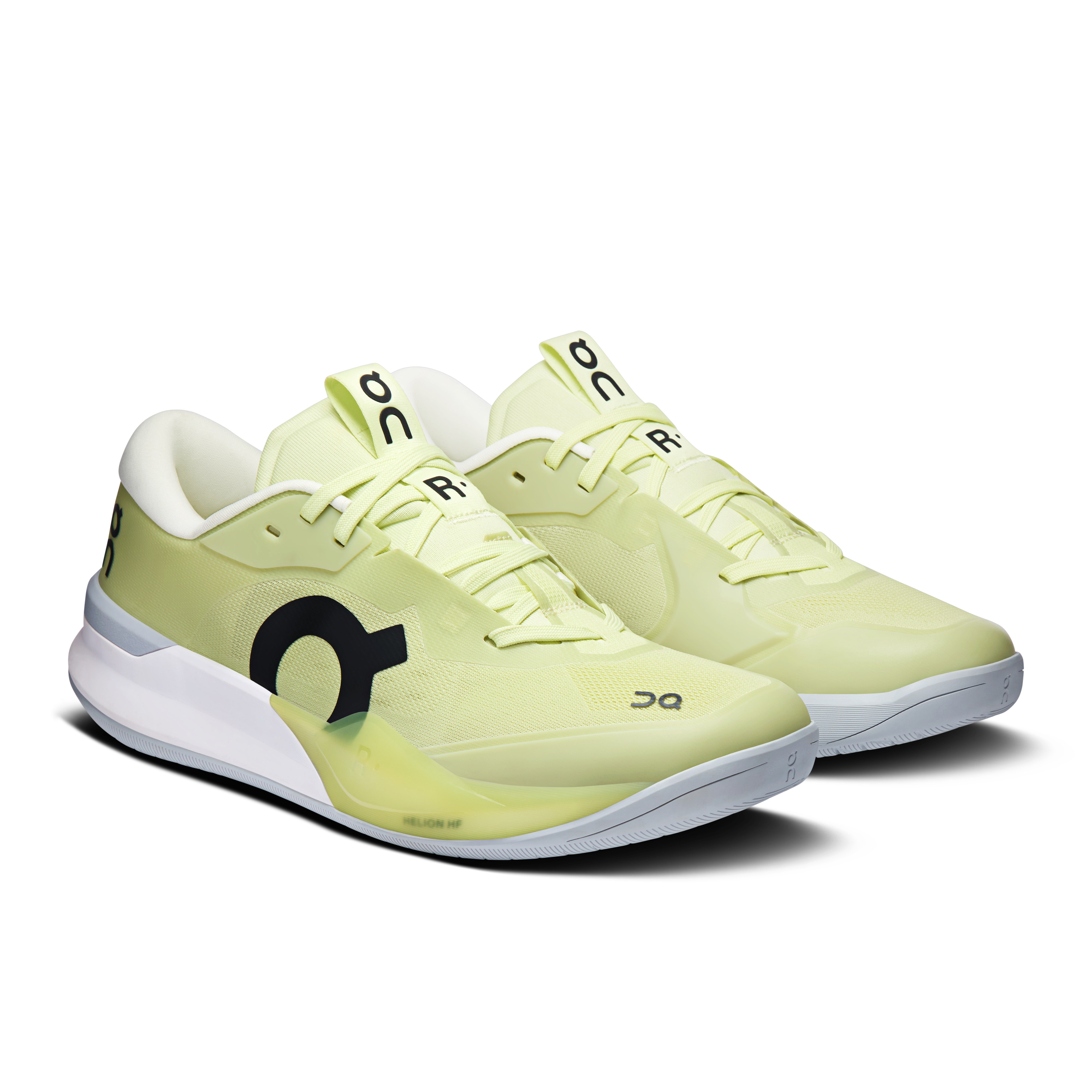 On THE ROGER Pro 3 Linen & Lime Homme Tennis Chaussures