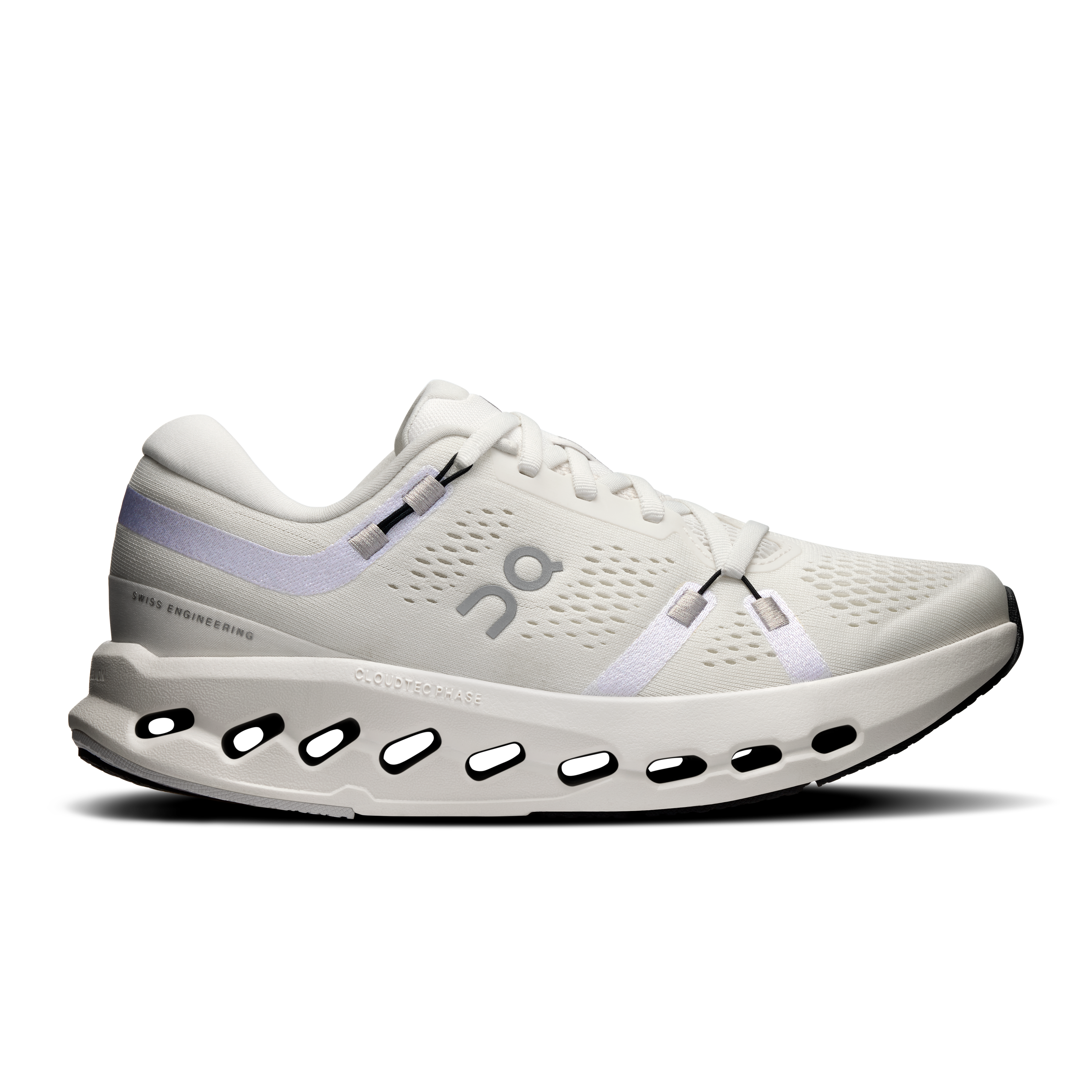 On Cloudsurfer 2 Wide Ivory & Ivory Femme – Running quotidien, foulées agréables Chaussures