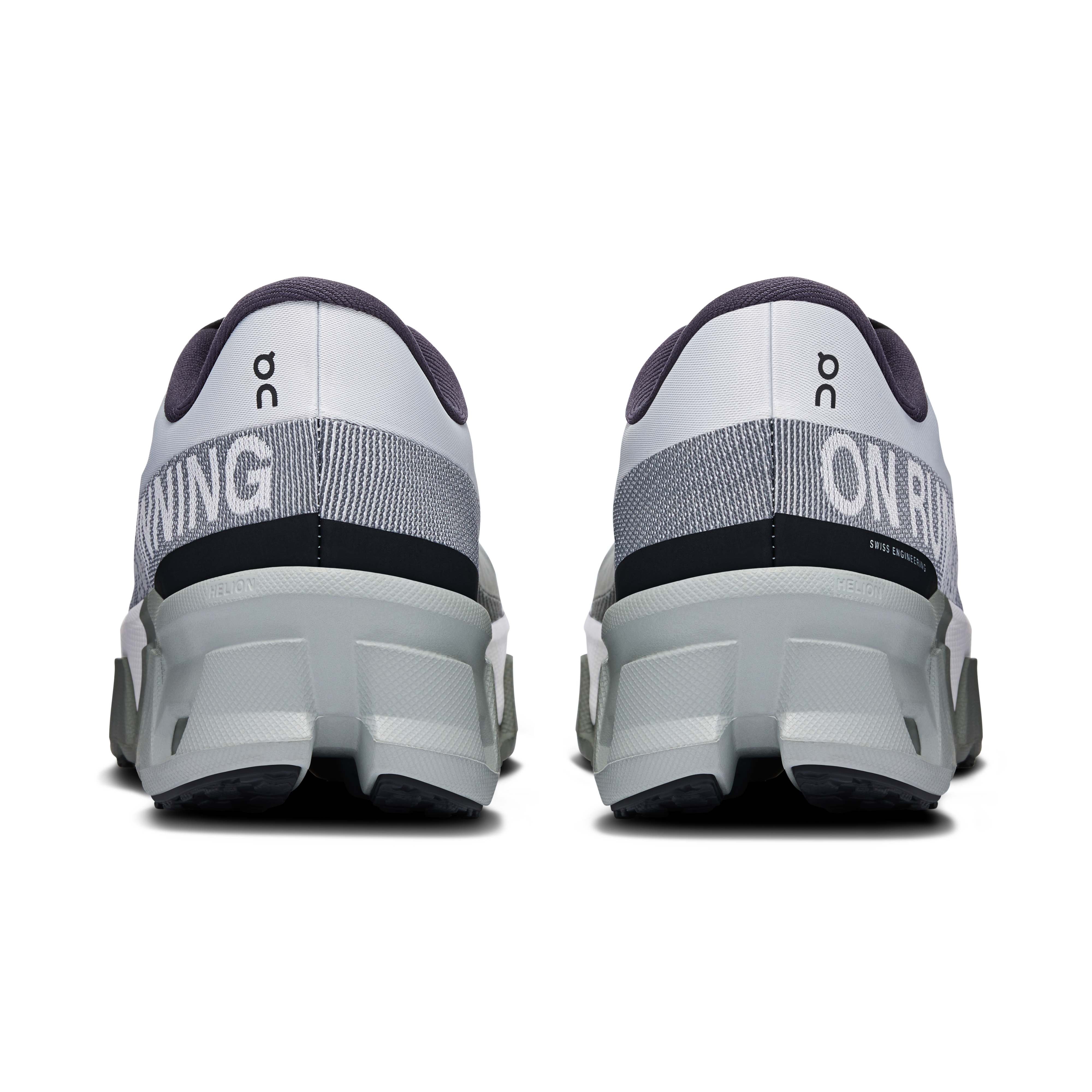 On Cloudmonster Hyper Glacier & Ivory Femme Running sur route Chaussures