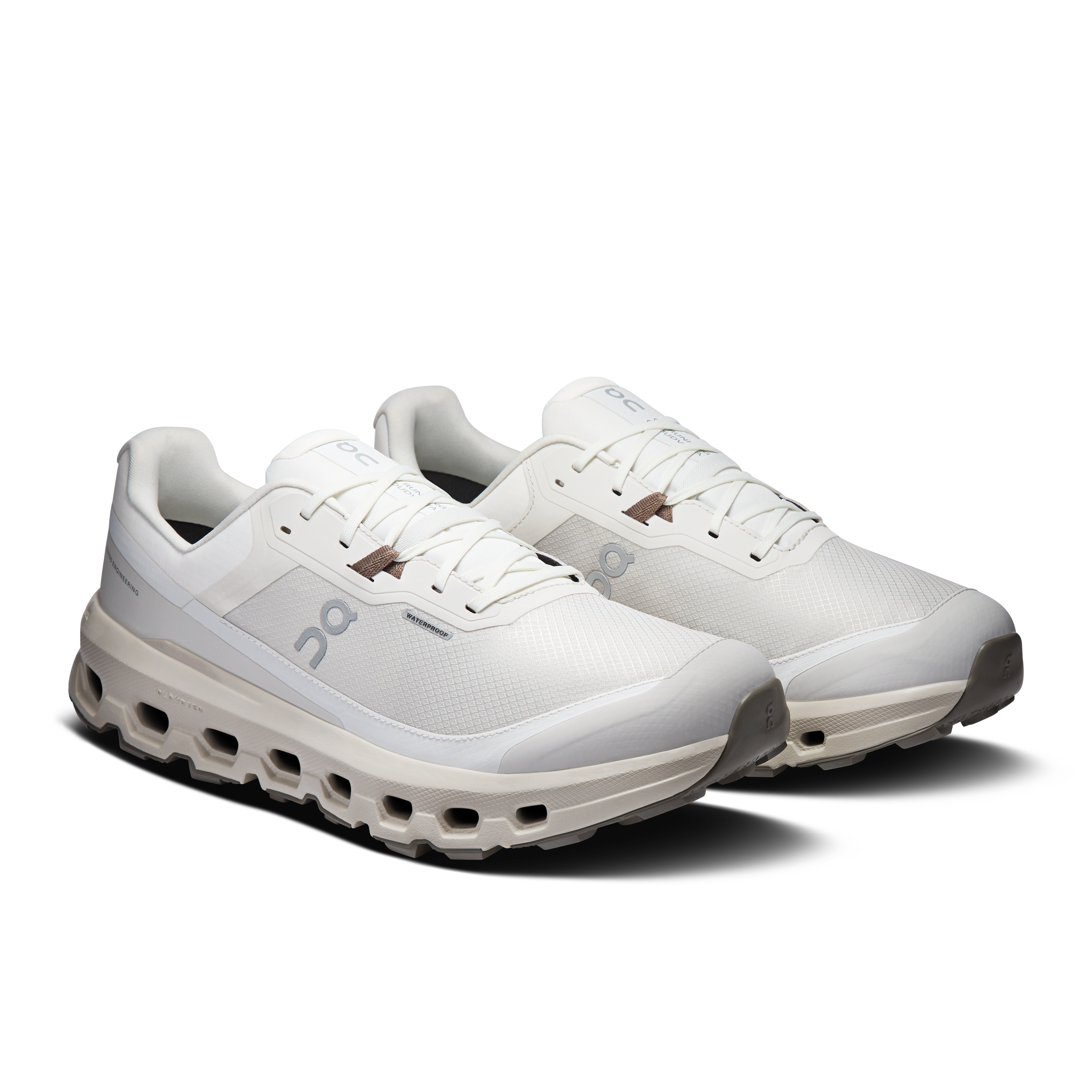 On Cloudvista 2 Waterproof Ice & Pearl Homme Running de trail Chaussures