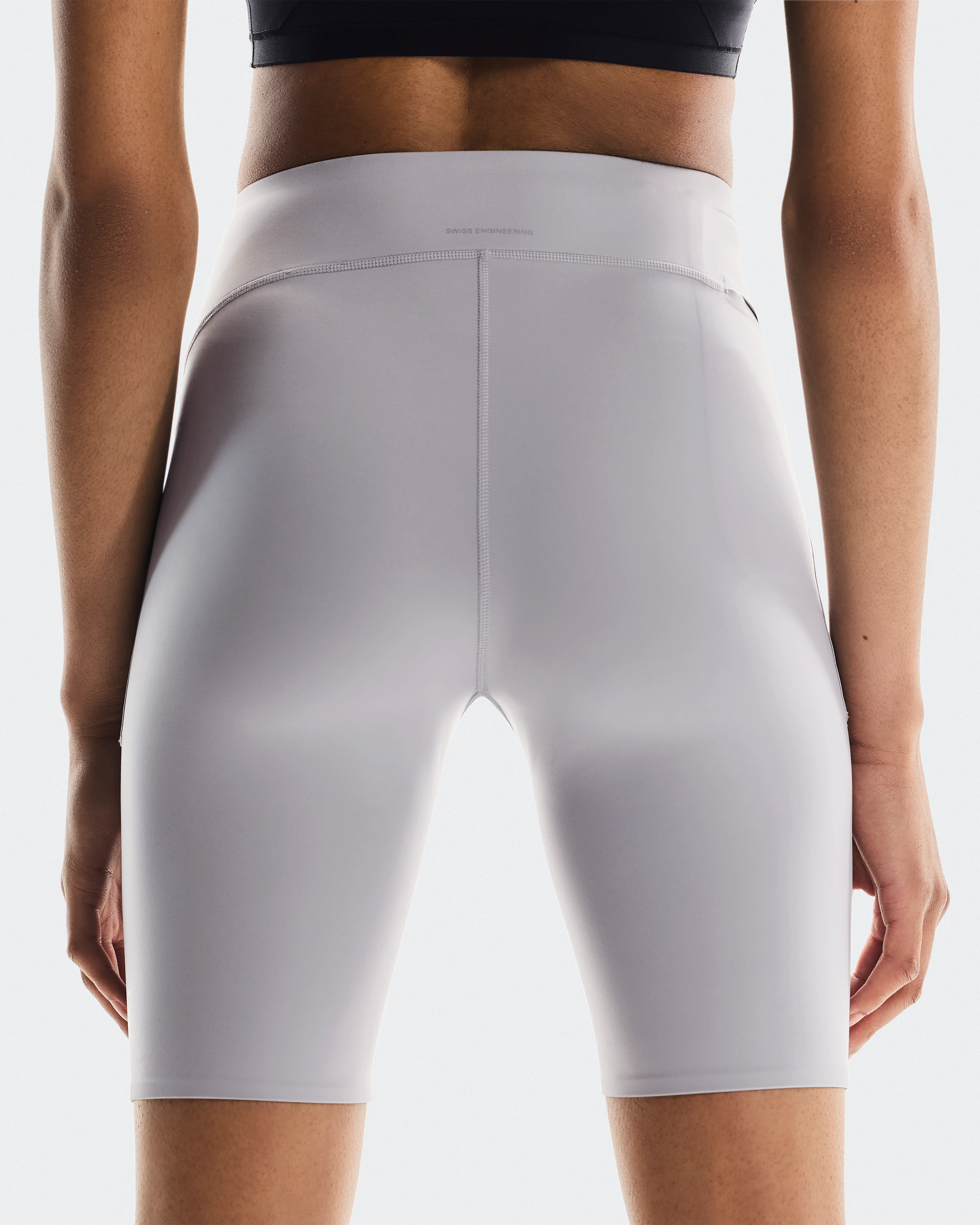 On Train Tights Short Lilac Femme Leggings