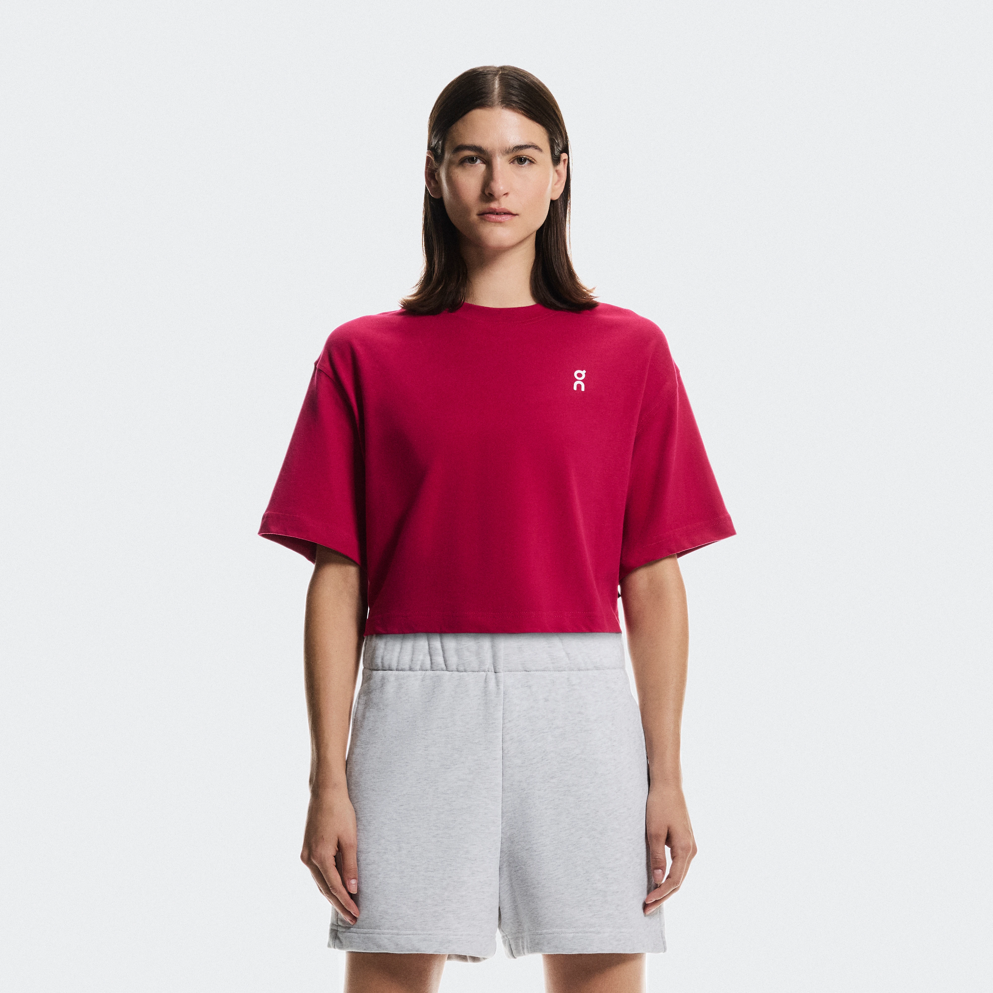 On Club Boxy-T Grenadine Femme – Quotidien, récupération, voyage Hauts et t-shirts