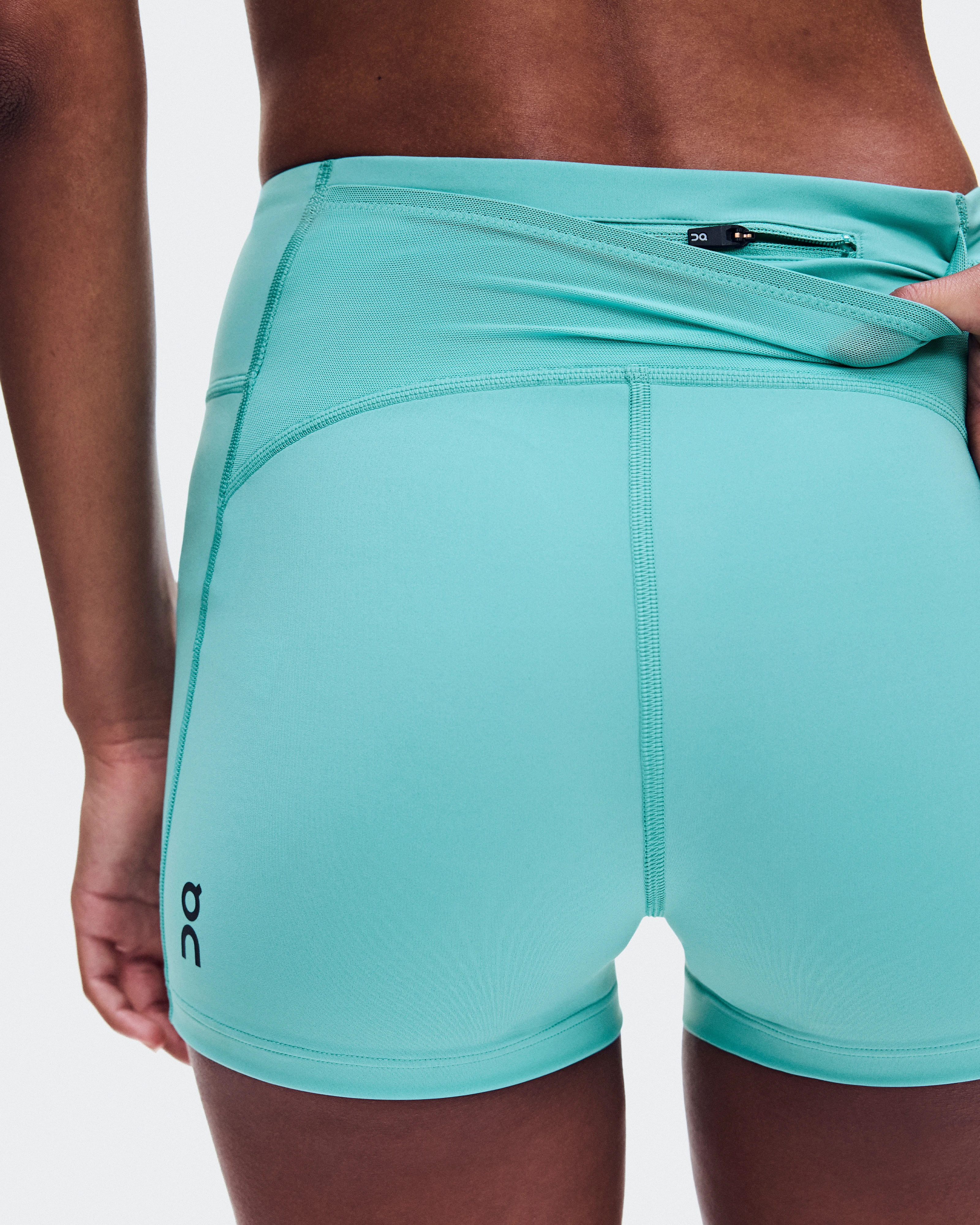 On 3" Performance Tights Aquamarine Femme Leggings