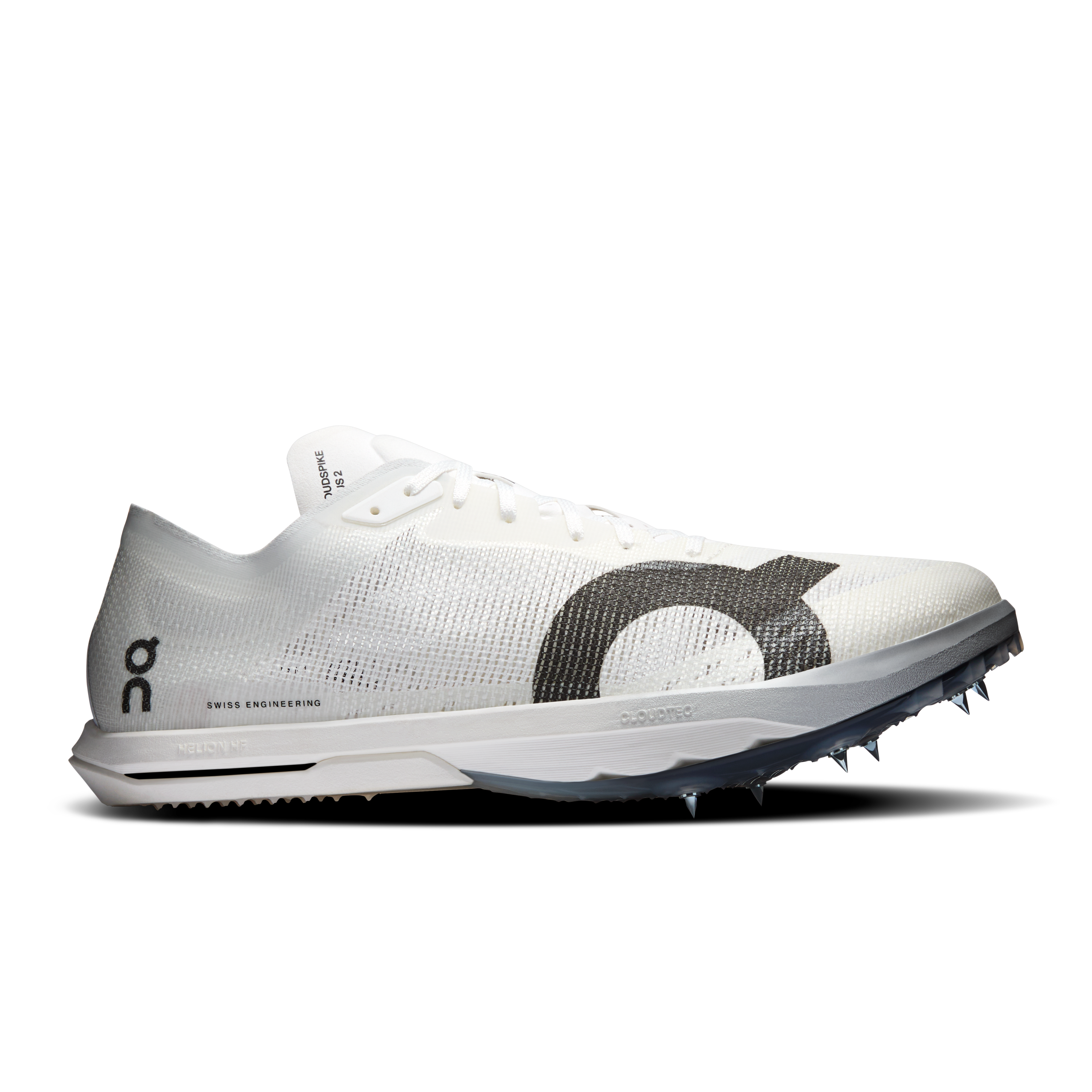 On Cloudspike Citius 2 White & Frost Homme – Compétition demi-fond sur piste, sensation de vitesse Chaussures