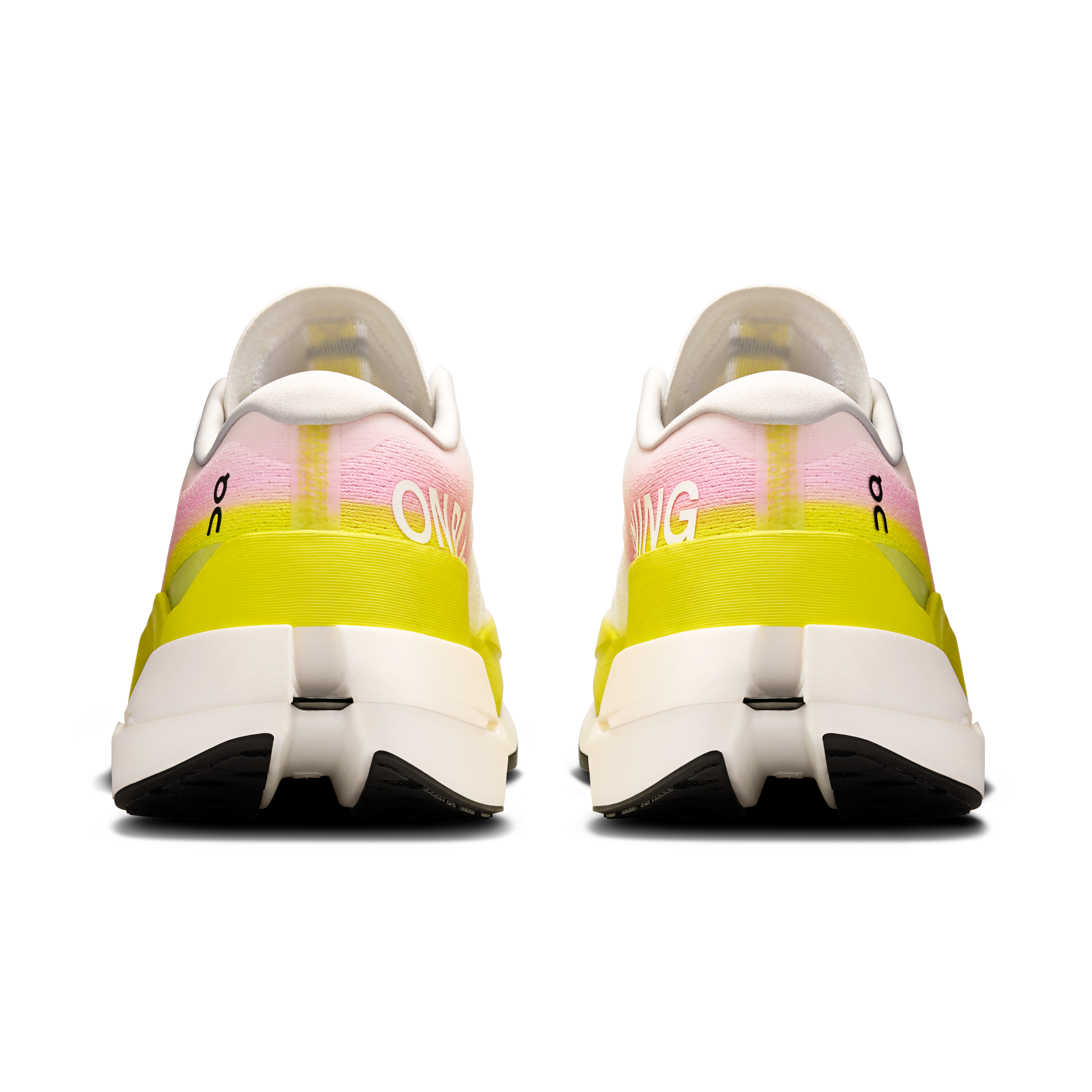 On Cloudboom Max Lime & Raspberry Homme Running sur route Chaussures