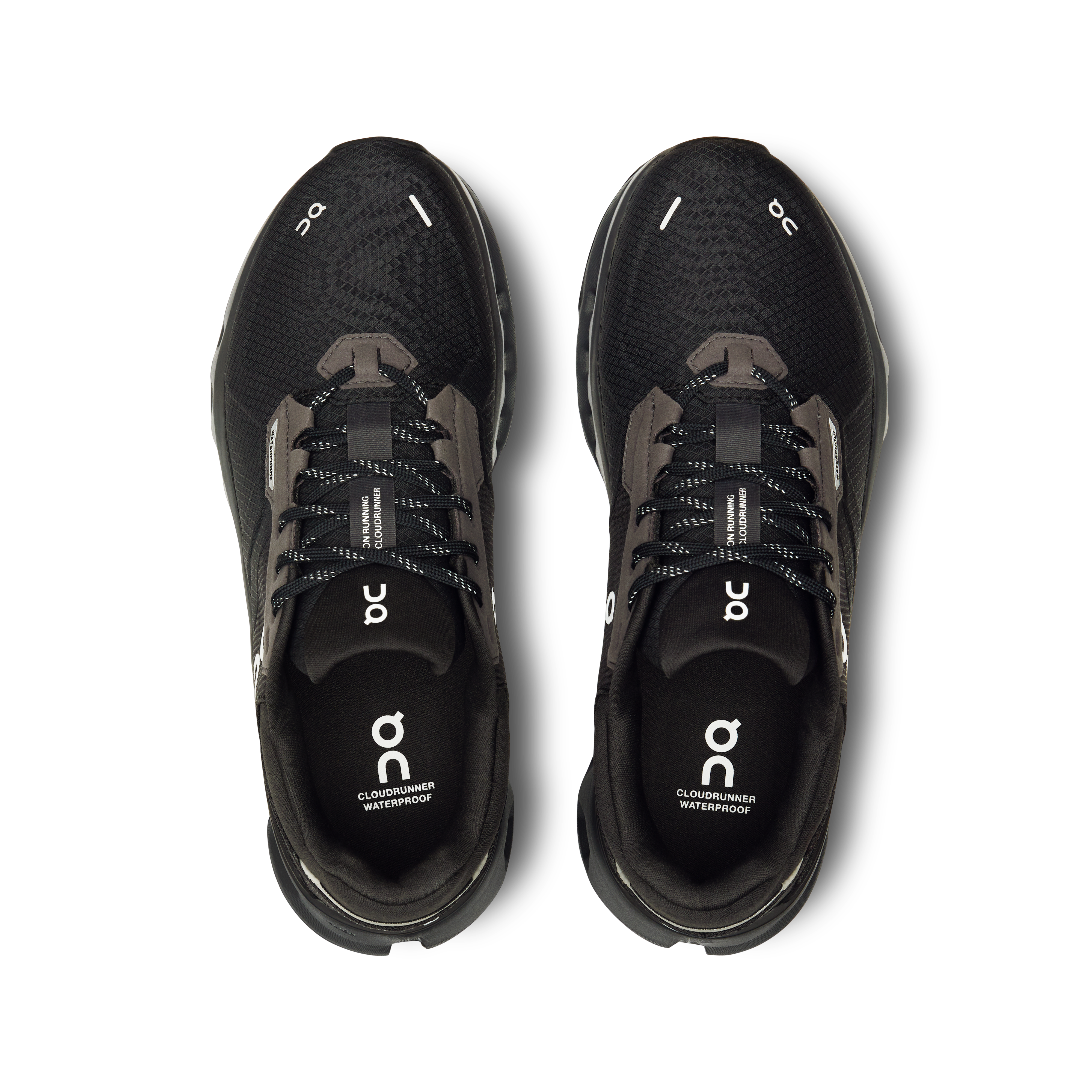On Cloudrunner 2 Waterproof Magnet & Black Femme Running sur route Chaussures