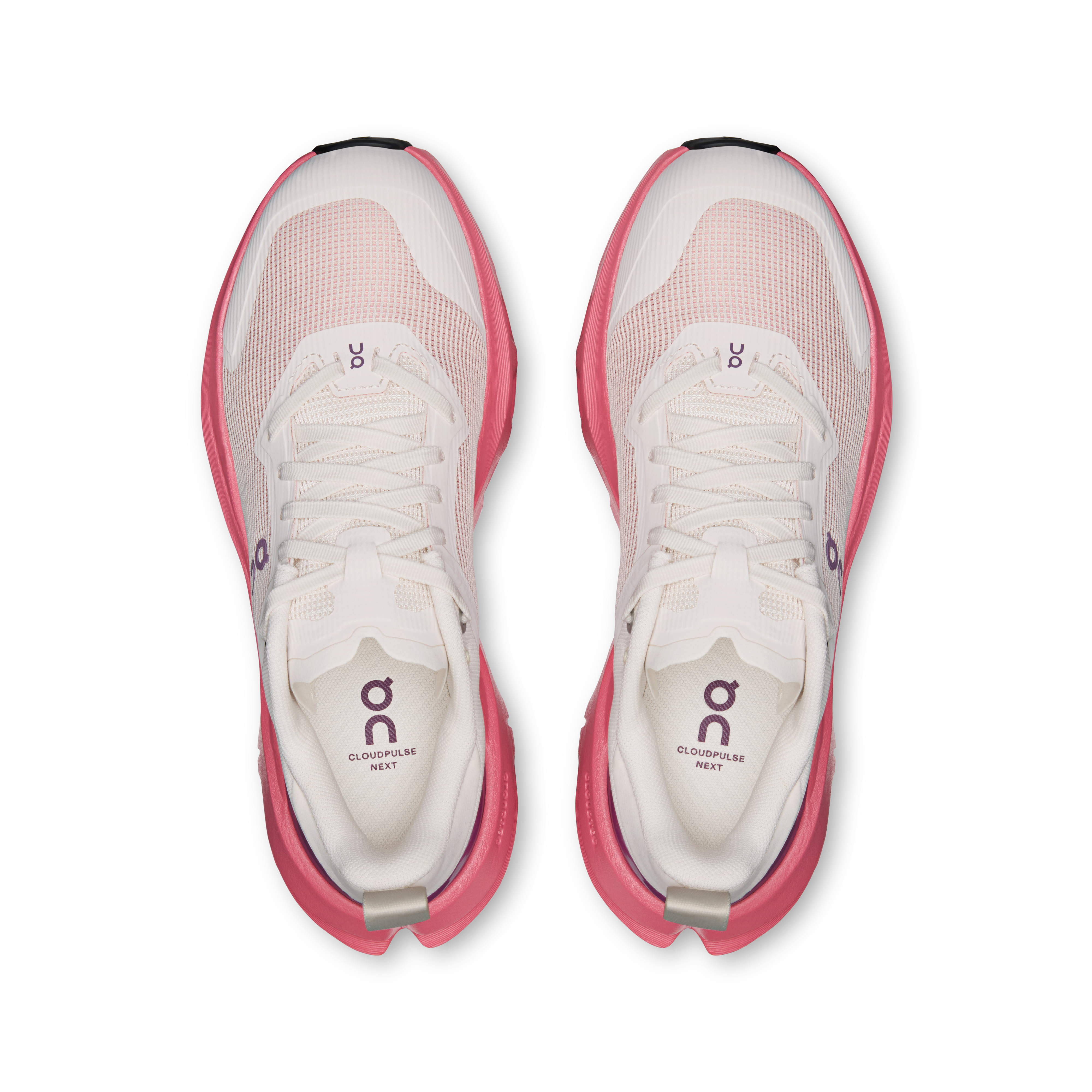 On Cloudpulse Next Oyster & Camellia Femme training_shoes Chaussures