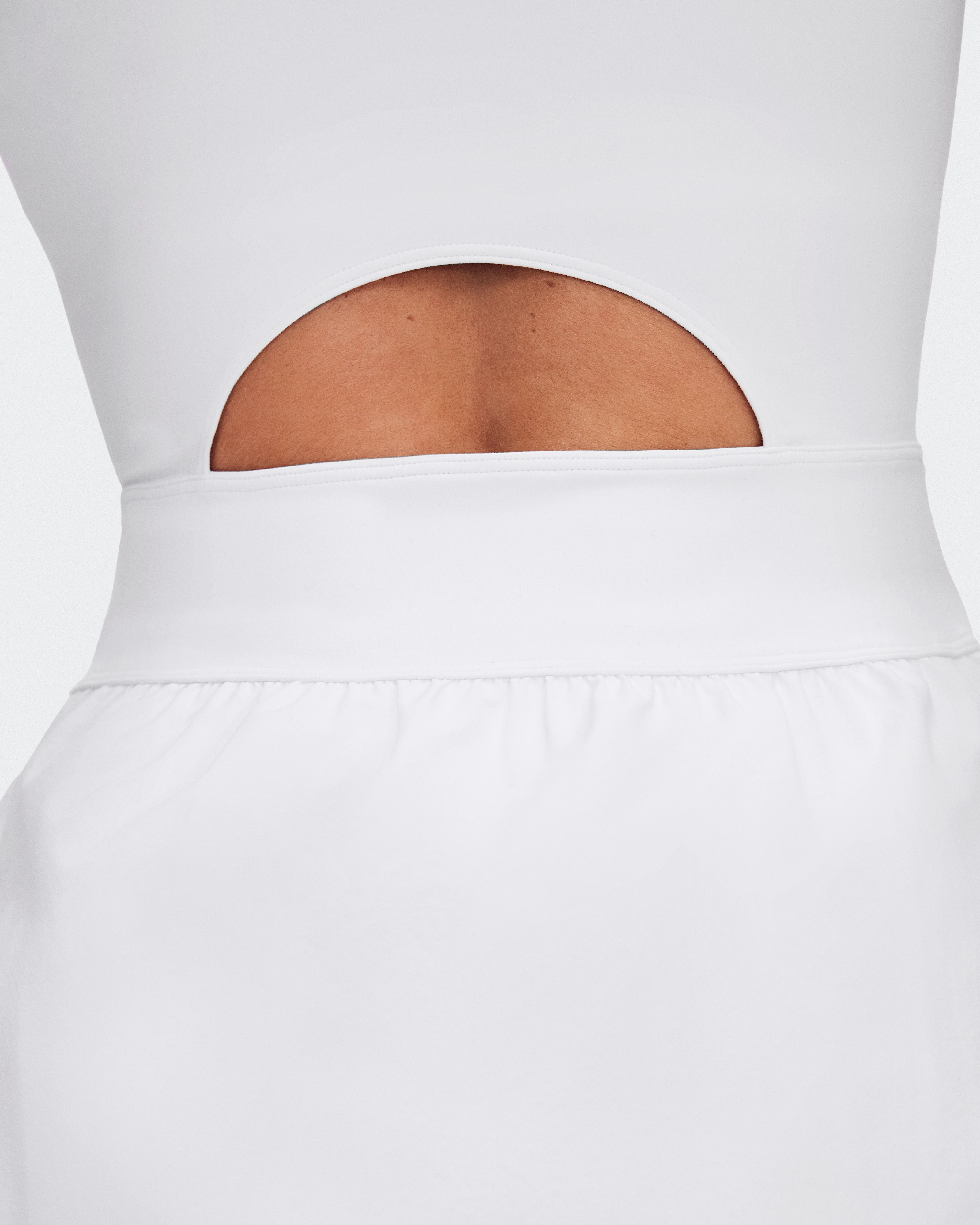 On Court Dress Split LDN White Femme