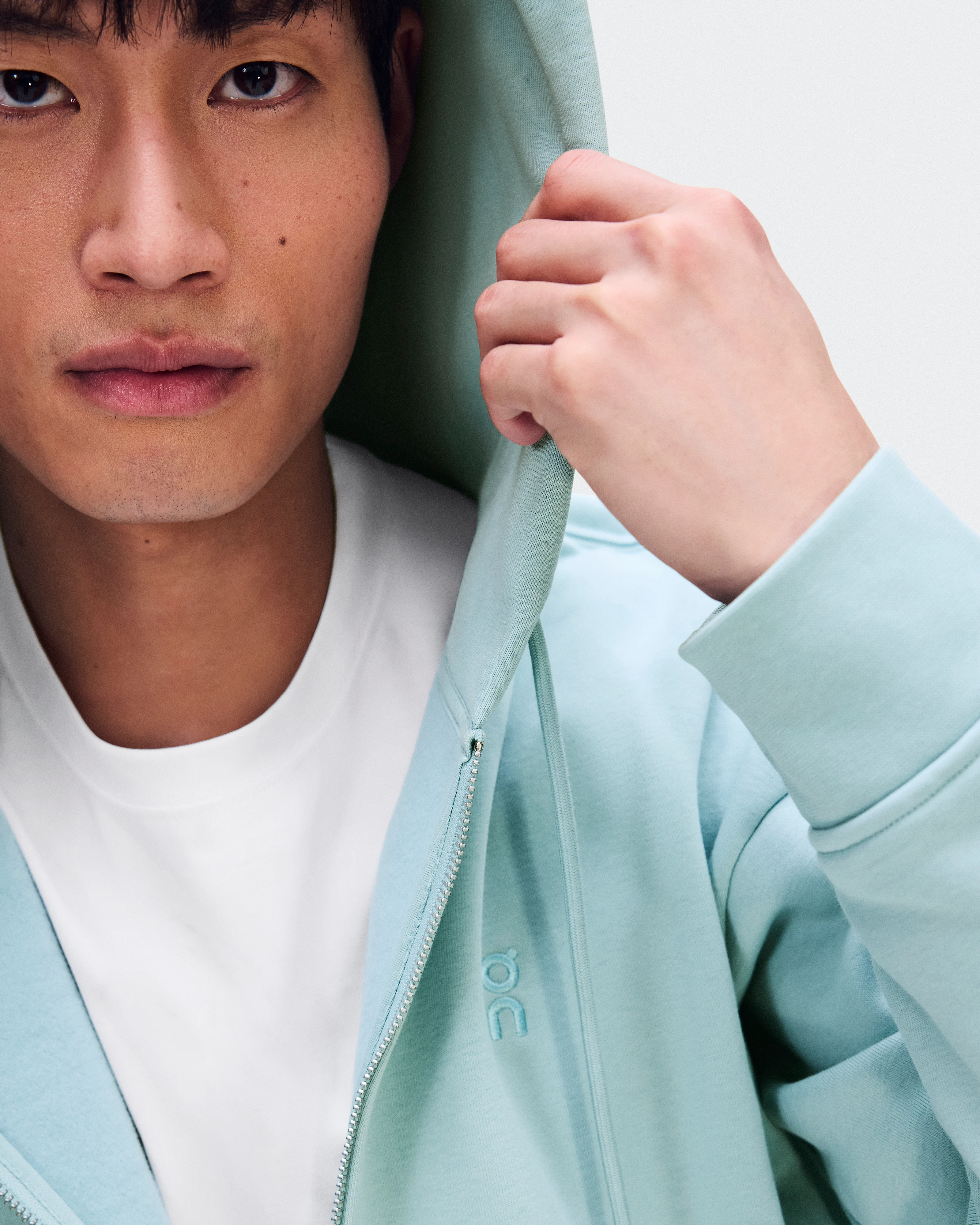 On Club Collective Full Zip Hoodie Brook Homme Sweats à capuche et sweats