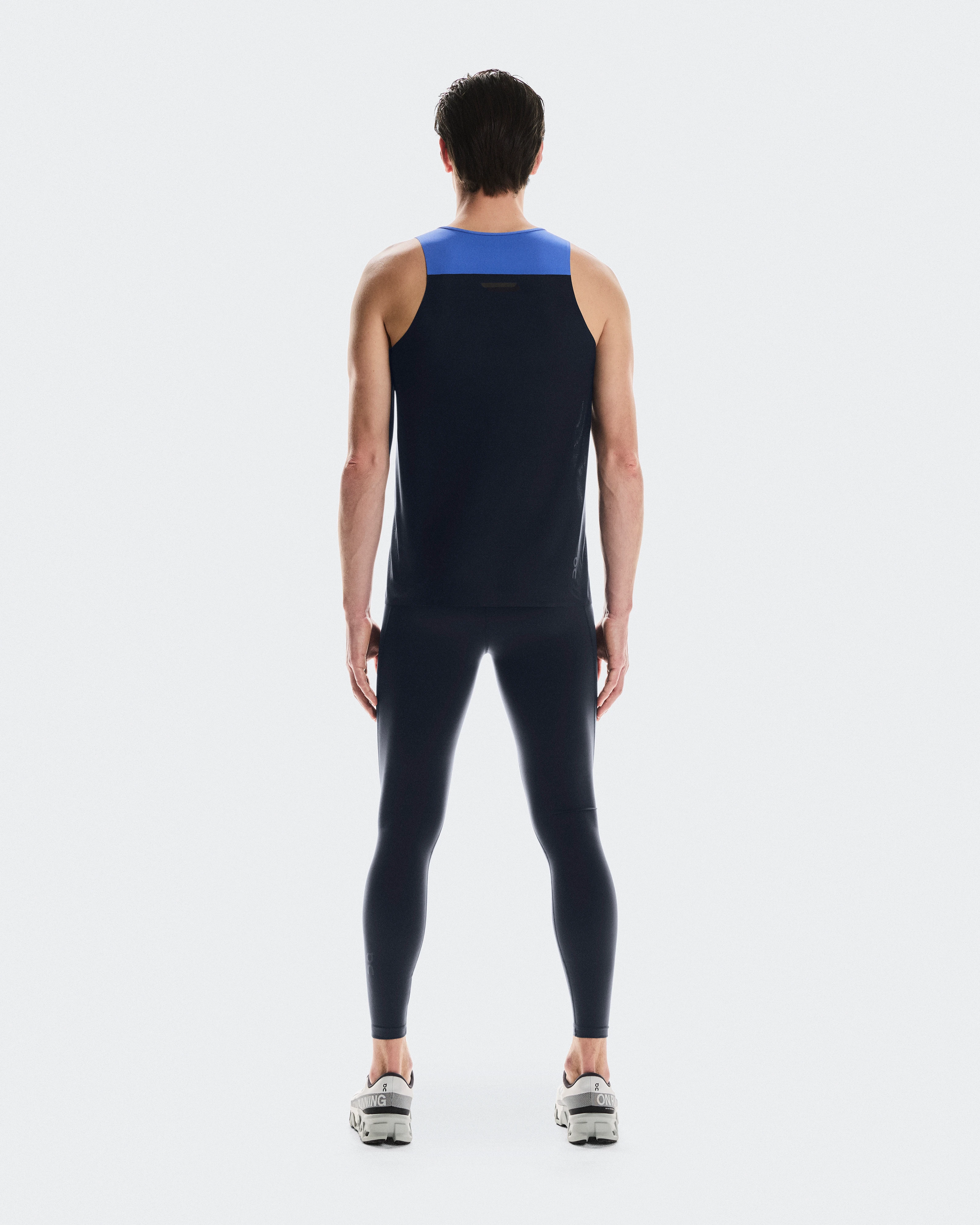 On Performance Tank Zaffre & Navy Homme Hauts et t-shirts