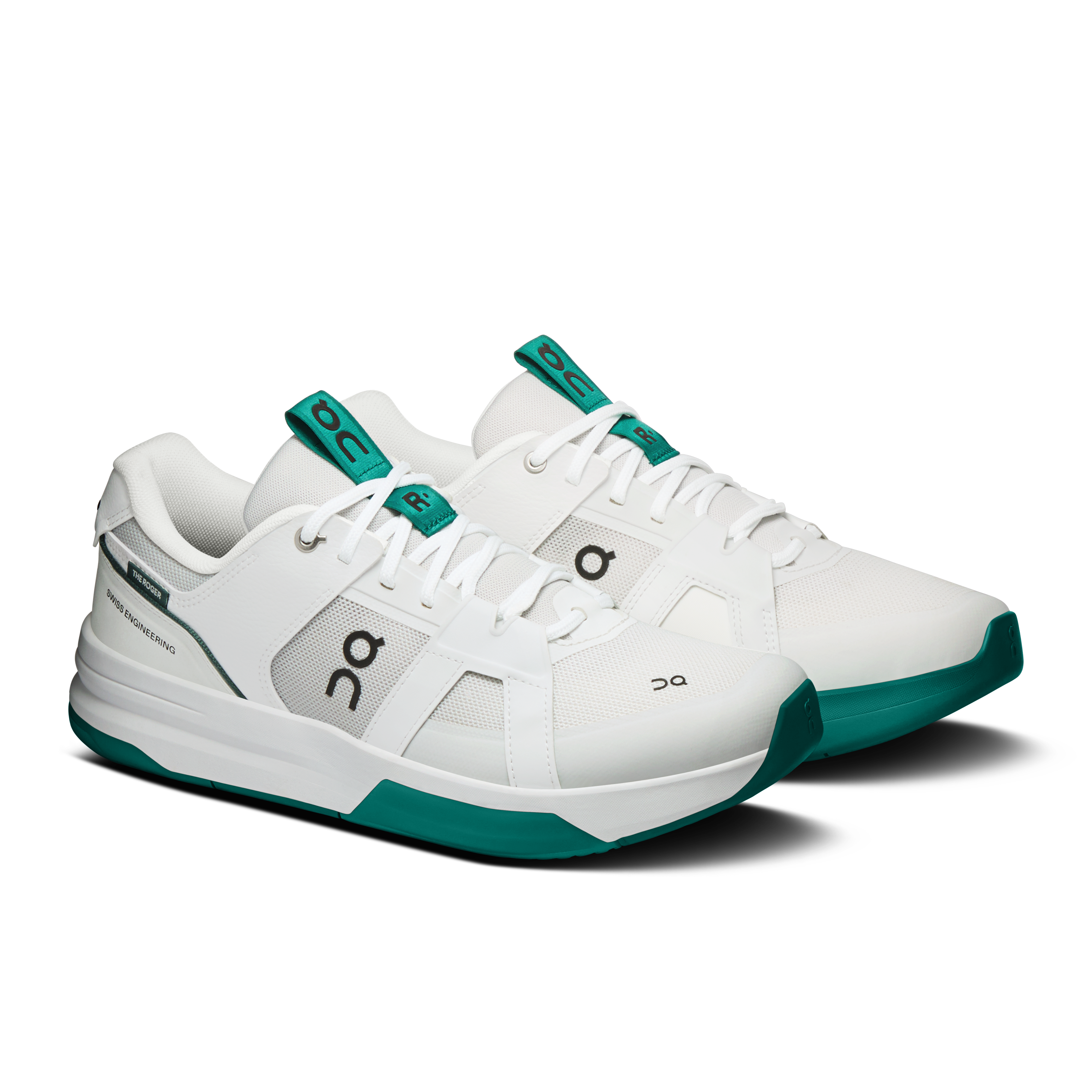 On THE ROGER Clubhouse Pro 2 White & Neem Homme – Tennis, sports de raquette Chaussures