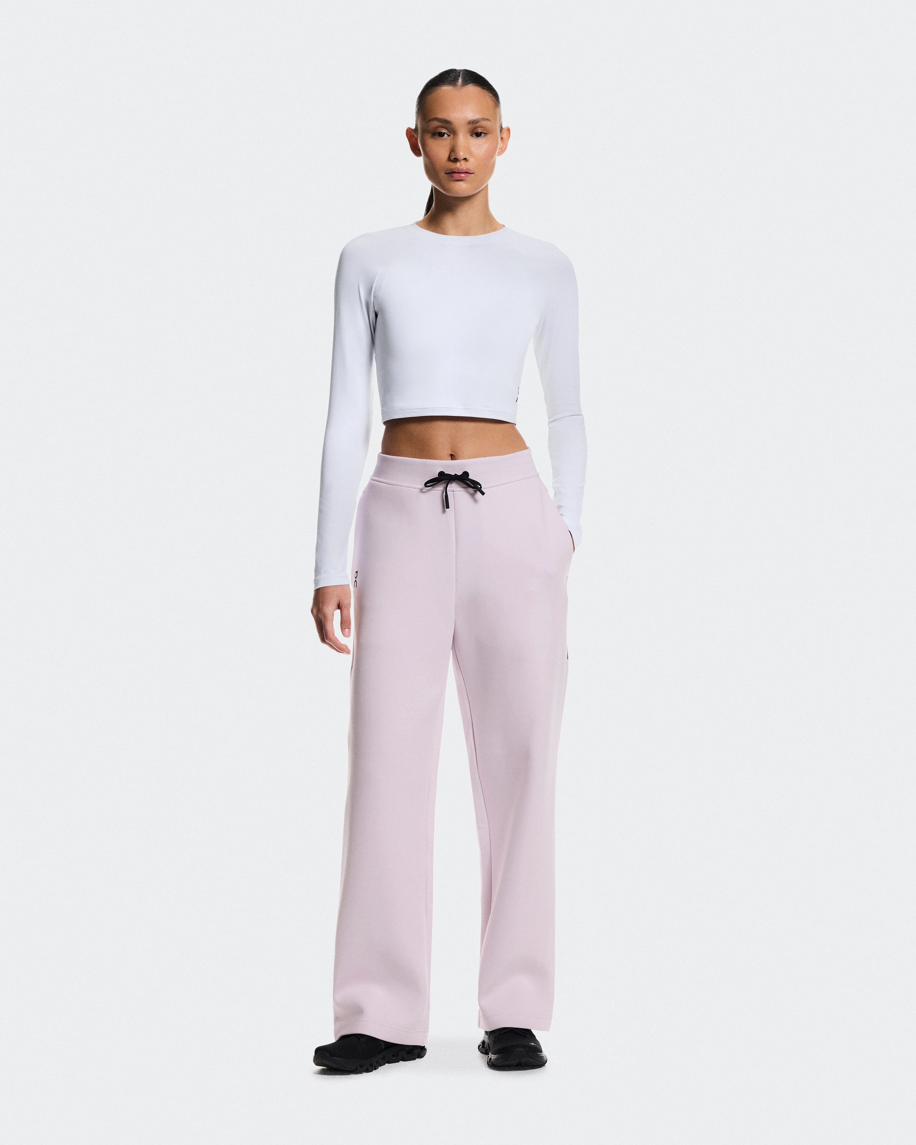 On Focus Tech Sweatpants Orchid Femme Pantalons
