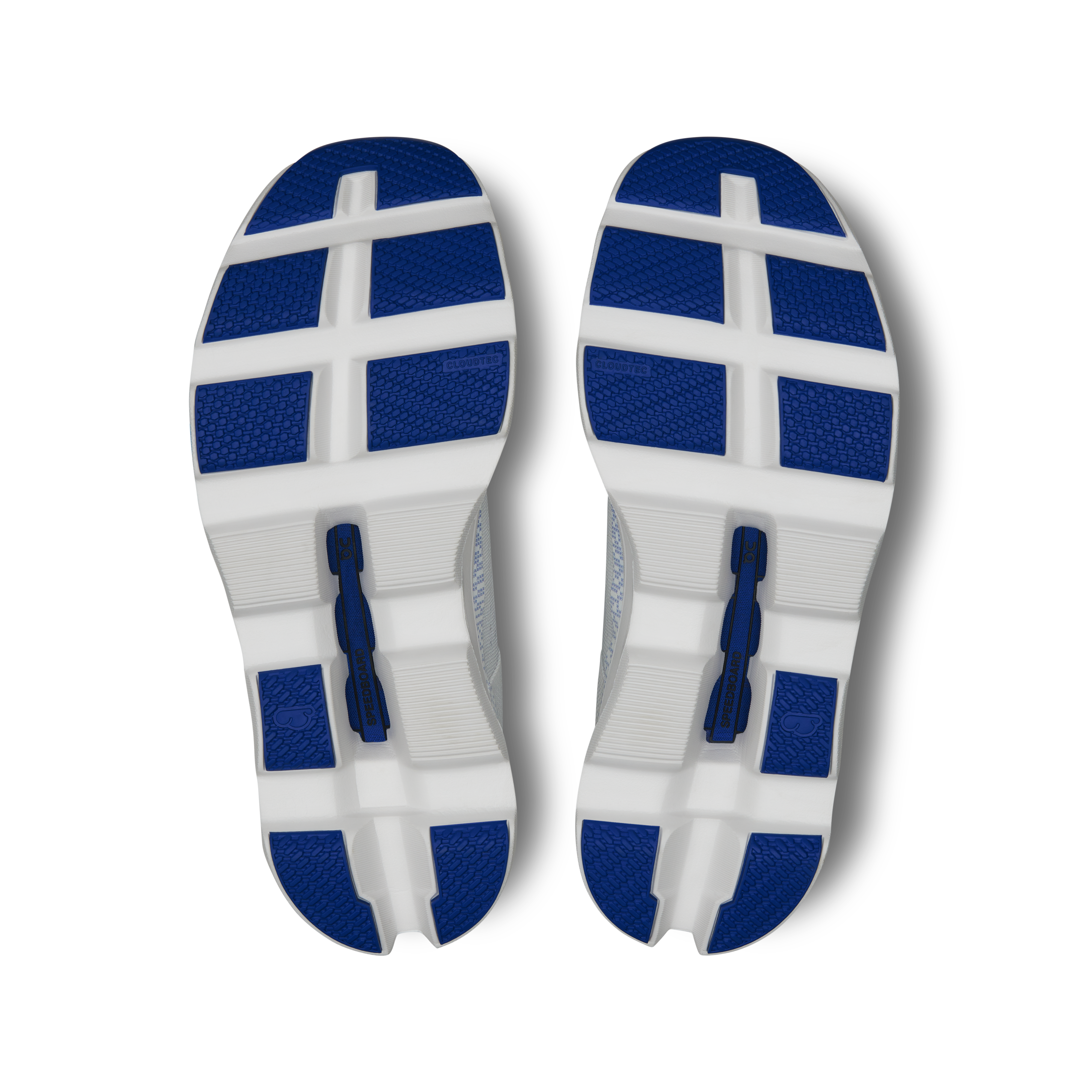 On Cloudmonster LNY White & Indigo Homme Running sur route Chaussures