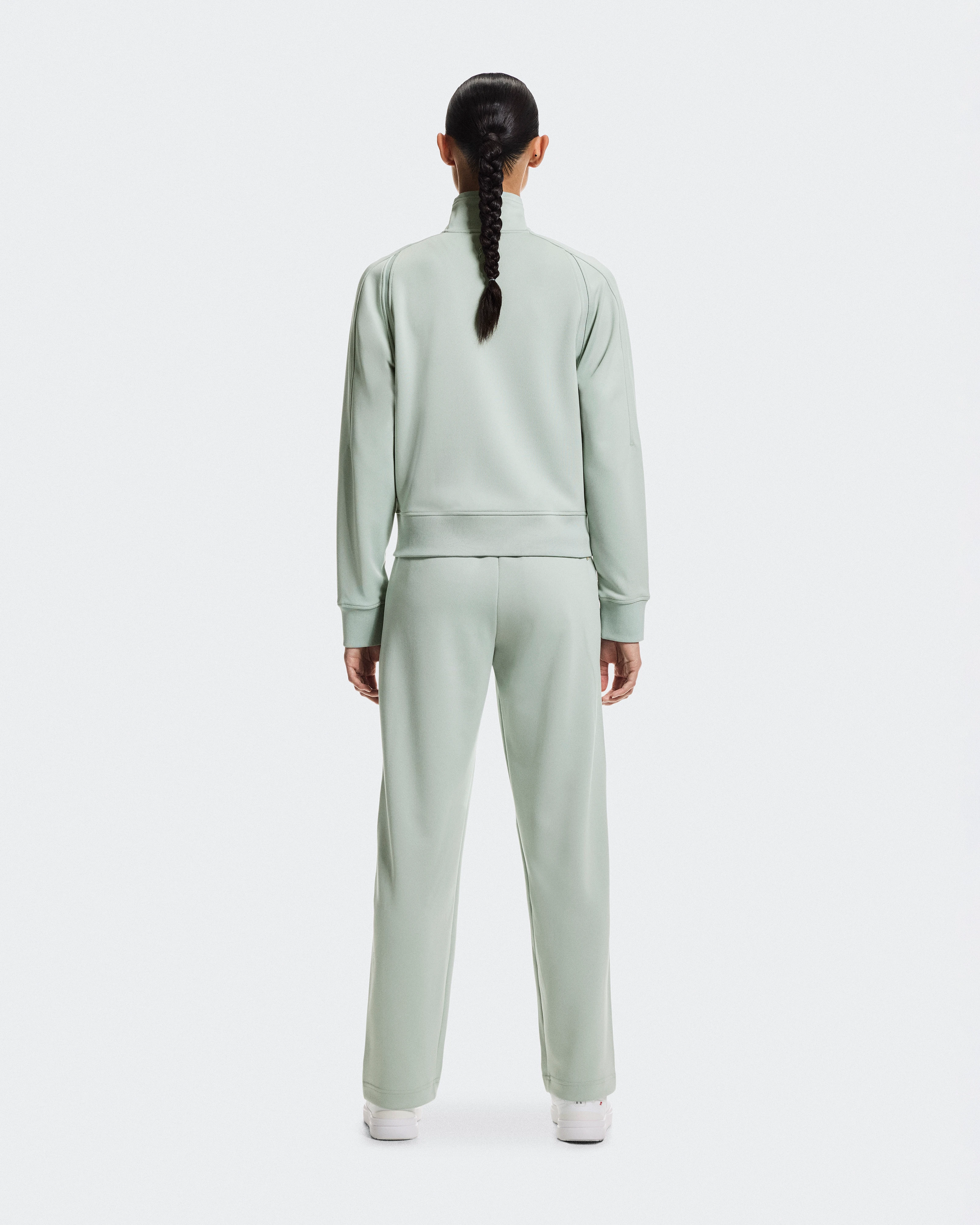 On Courtside Full-Zip Mineral Femme Vestes