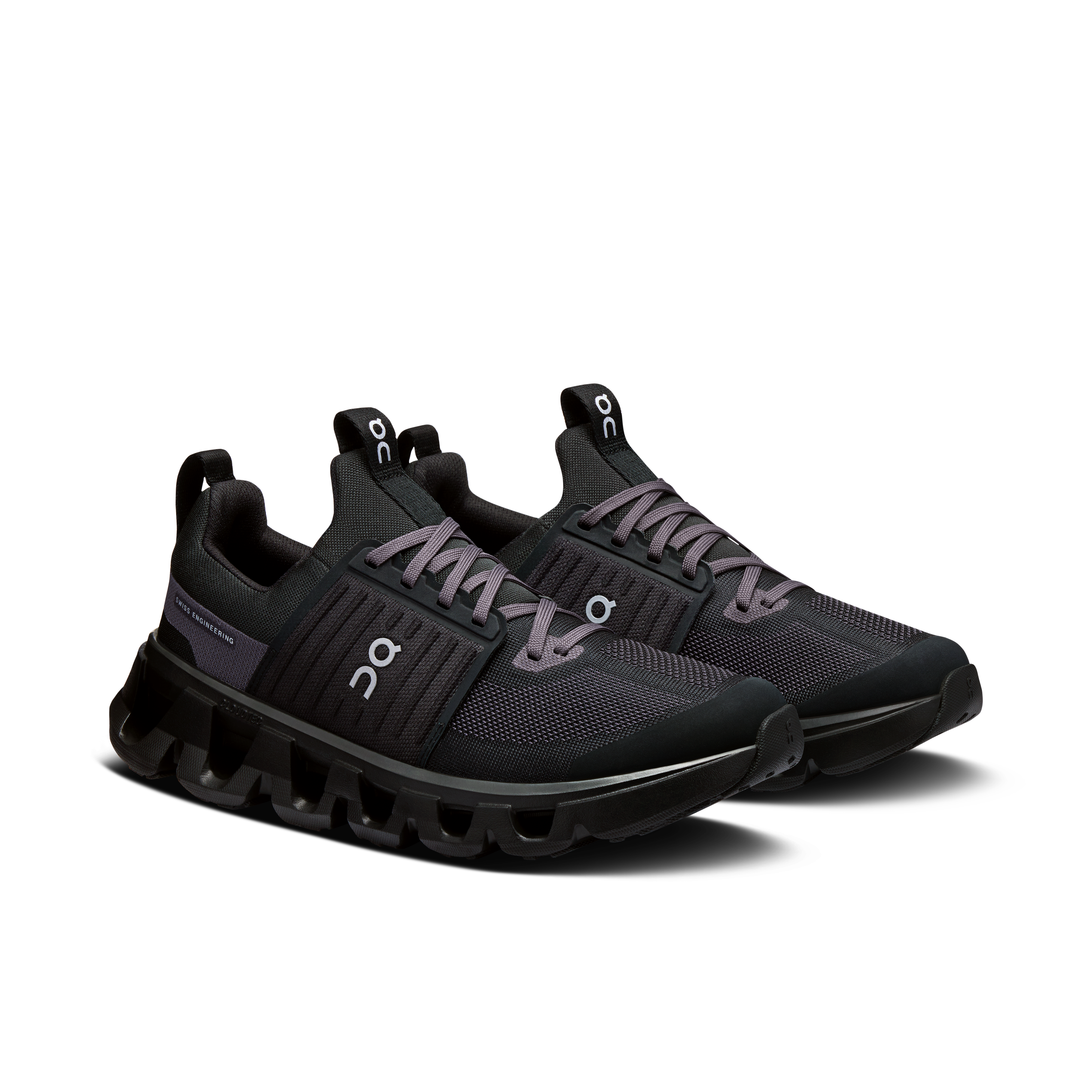 On Cloudswift Youth Black & Eclipse Ados Active Life Chaussures
