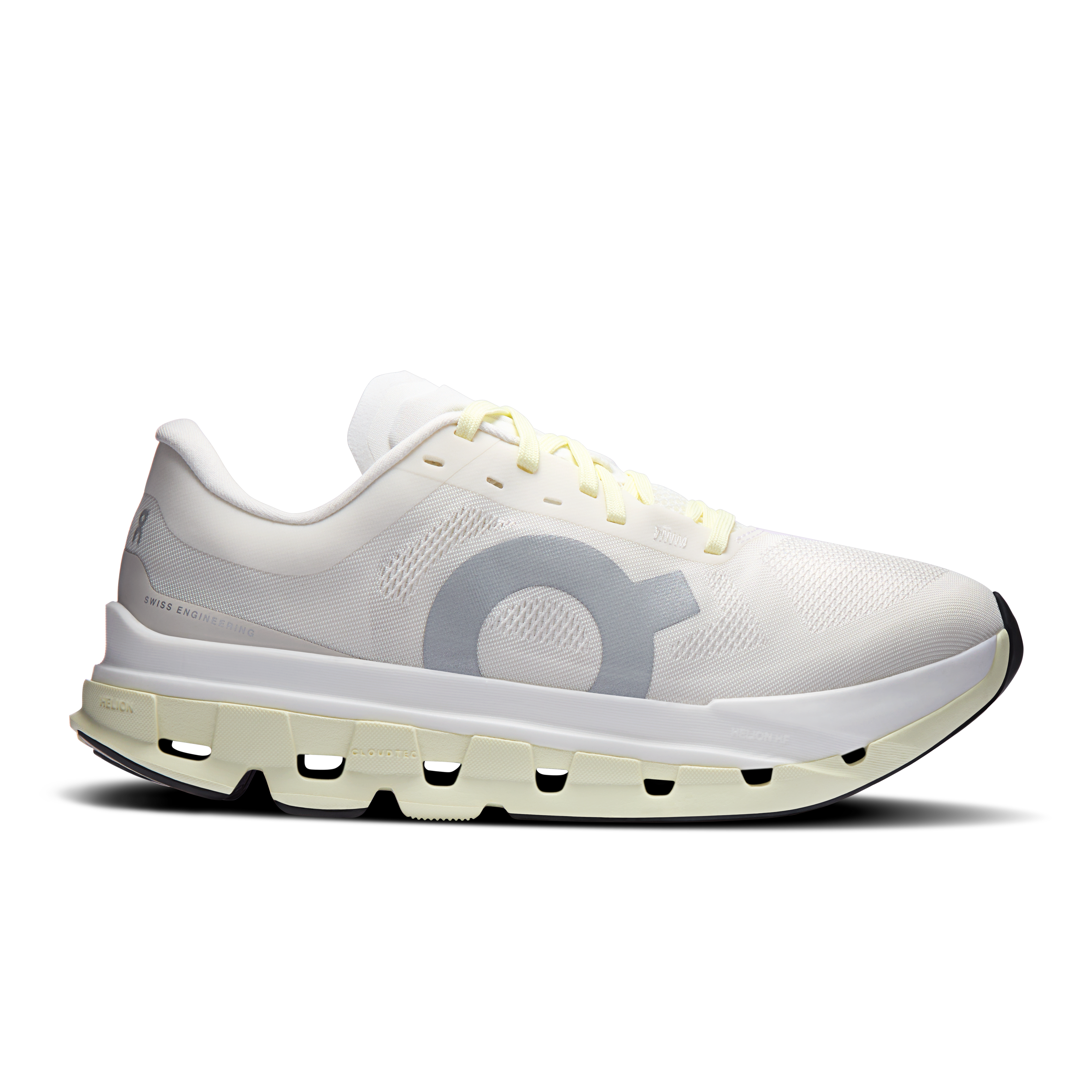 On Cloudflow 5 Ivory & Seedling Femme – Sorties longues, tempo runs, vitesse Chaussures