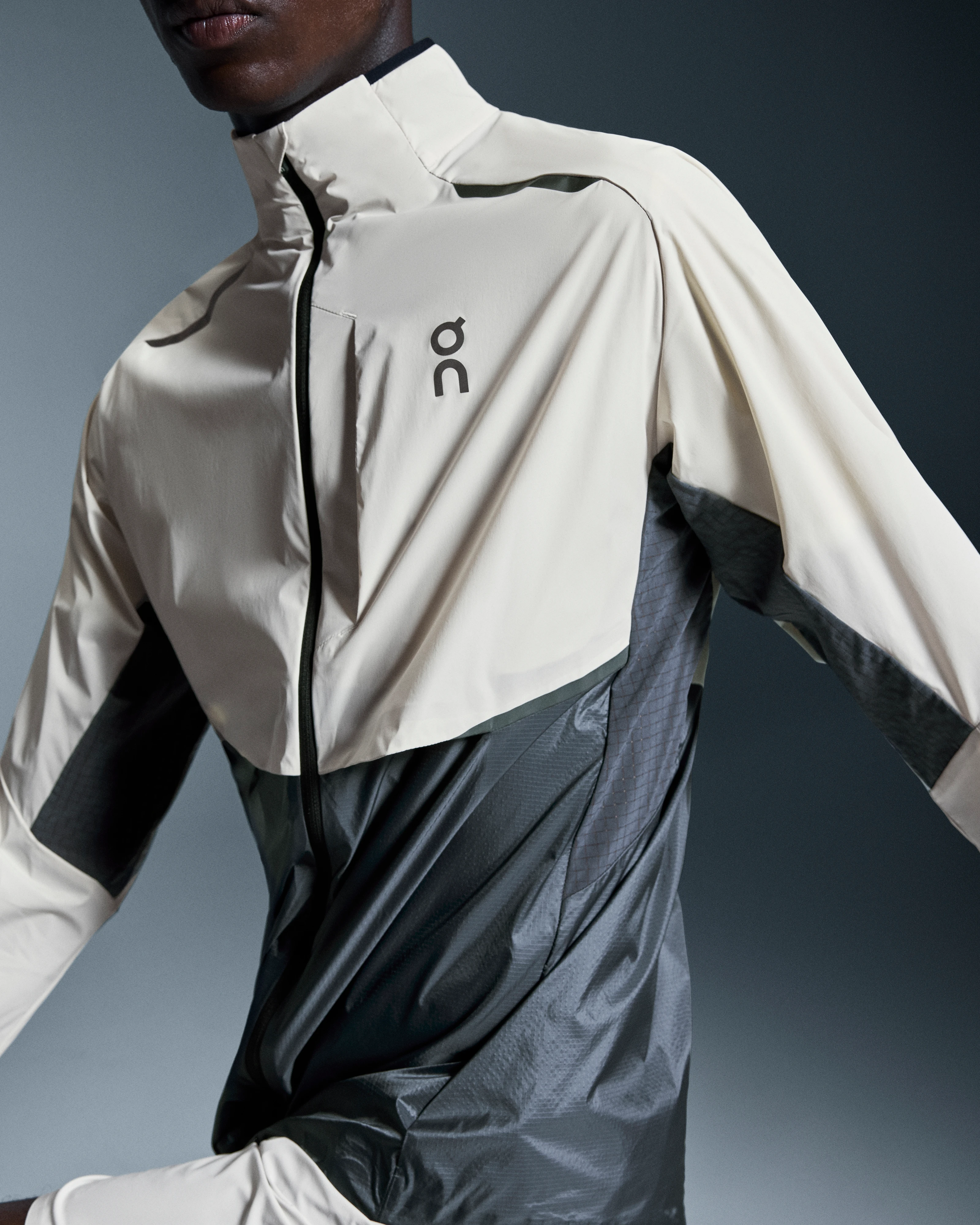 On Weather Jacket Silver & Eclipse Homme Vestes