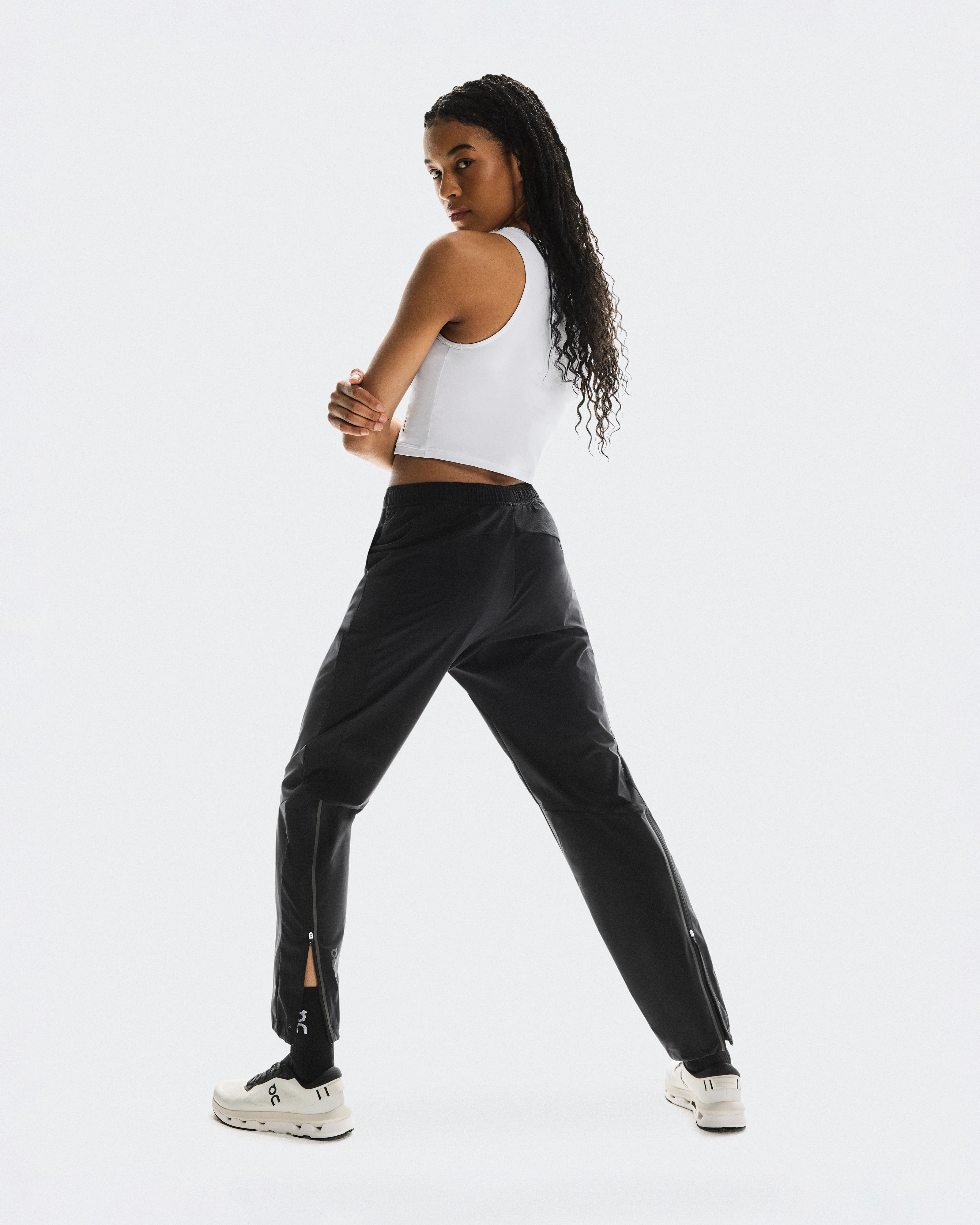 On Track Pants Black Femme Pantalons