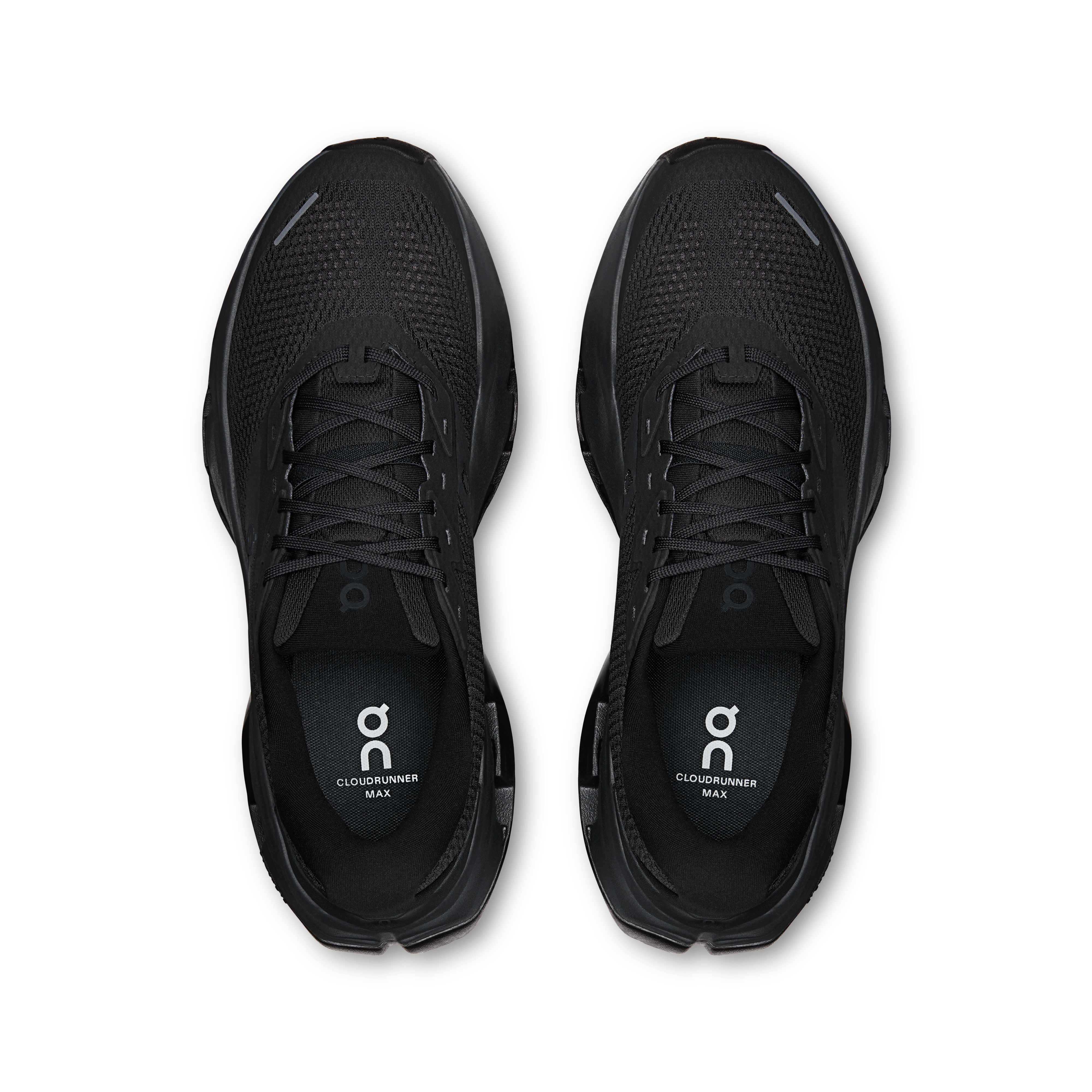 On Cloudrunner 3 Max Black & Black Homme Running sur route Chaussures