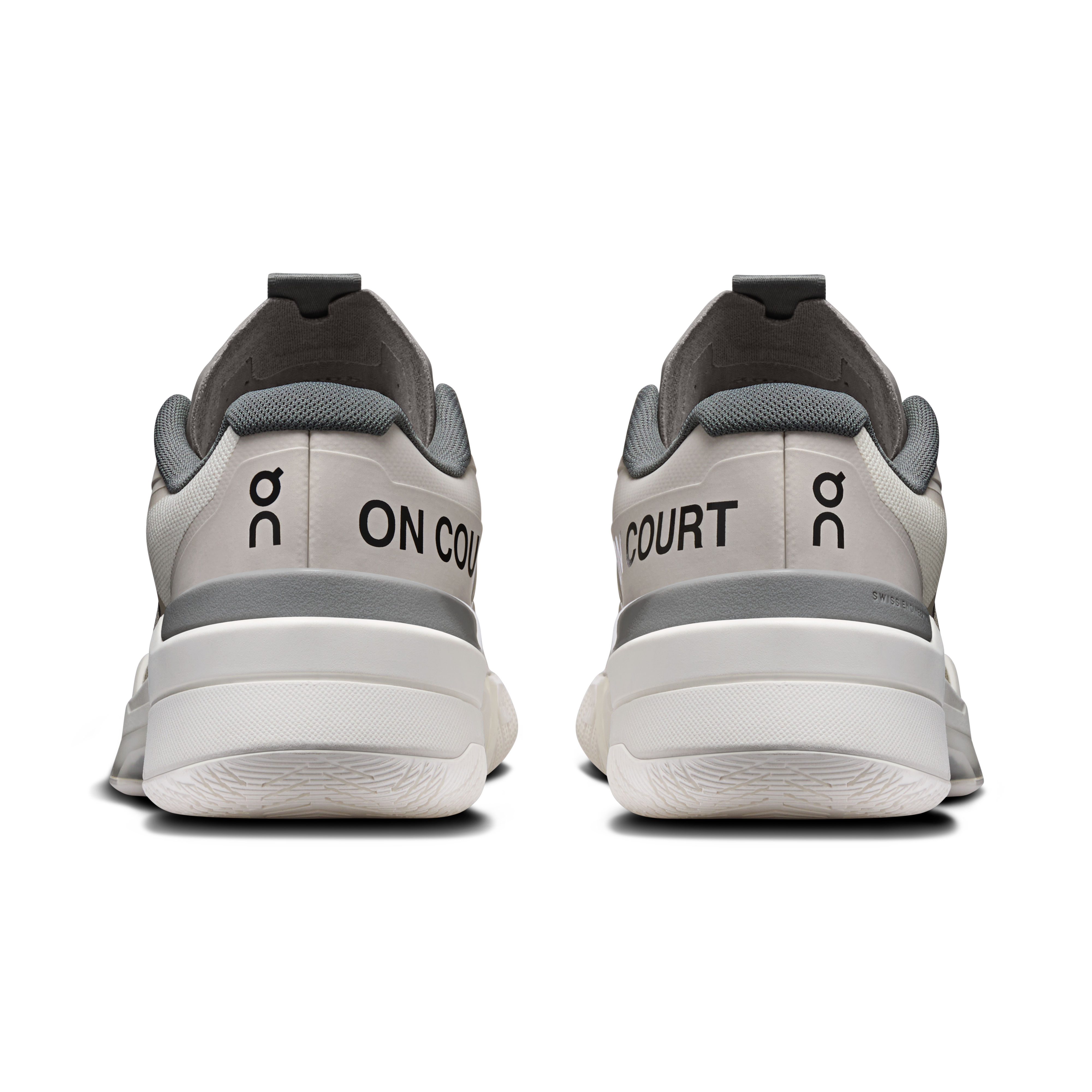 On THE ROGER Pro Fire Pearl & Ivory Homme Tennis Chaussures