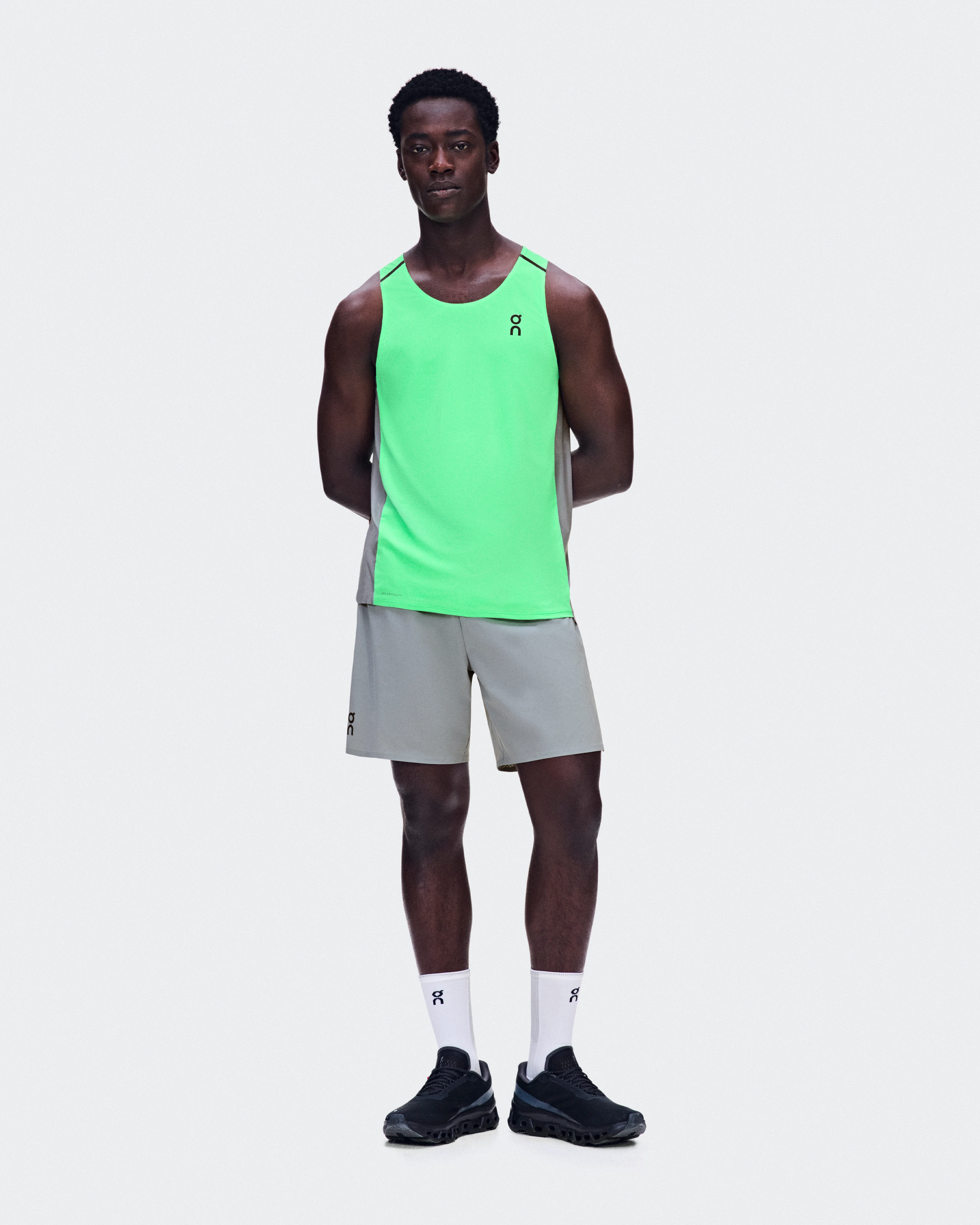 On Performance Tank Verdite & Apollo Homme Hauts et t-shirts