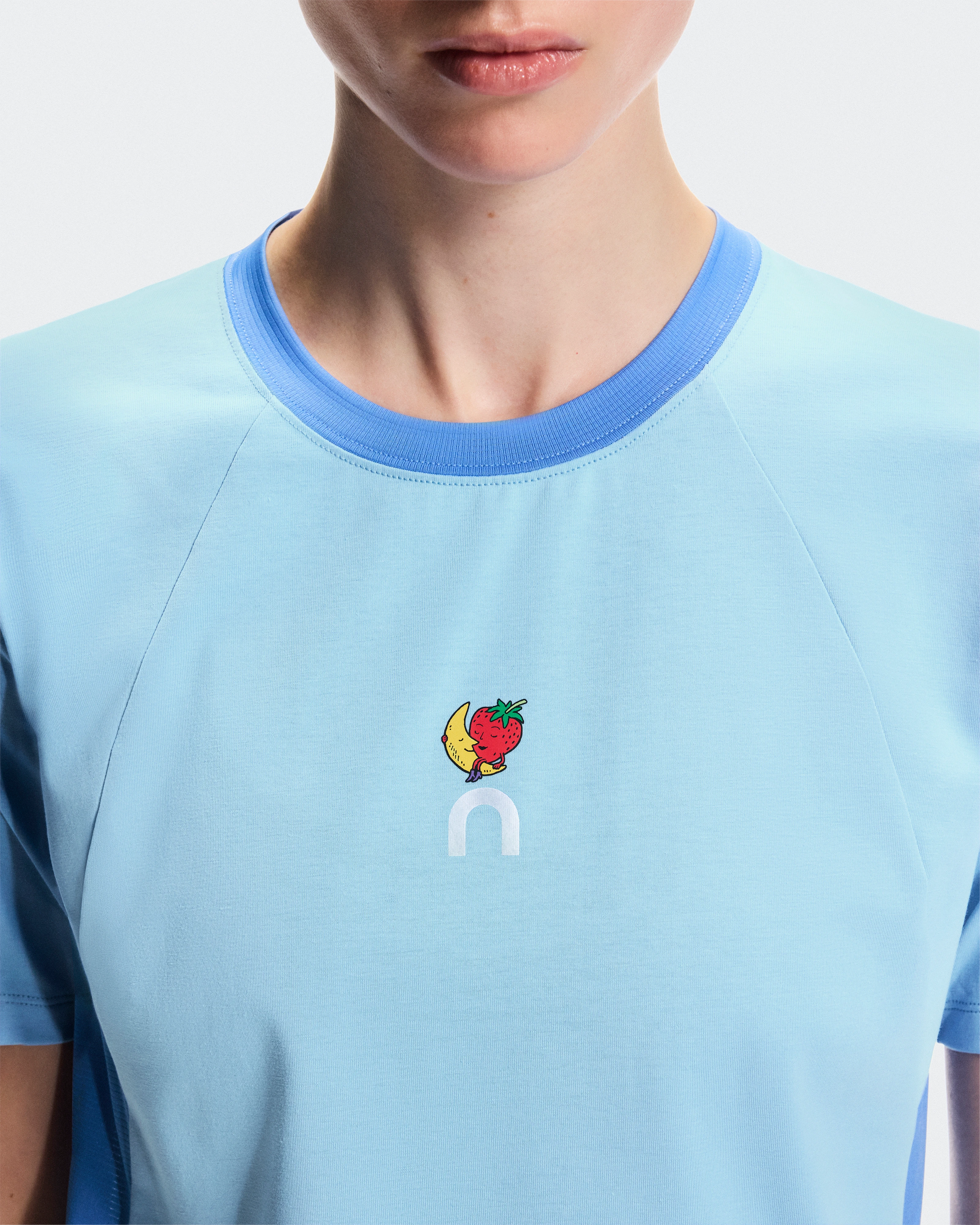 On Trek-T SHF Gourami & Ultramarine Femme Hauts et t-shirts