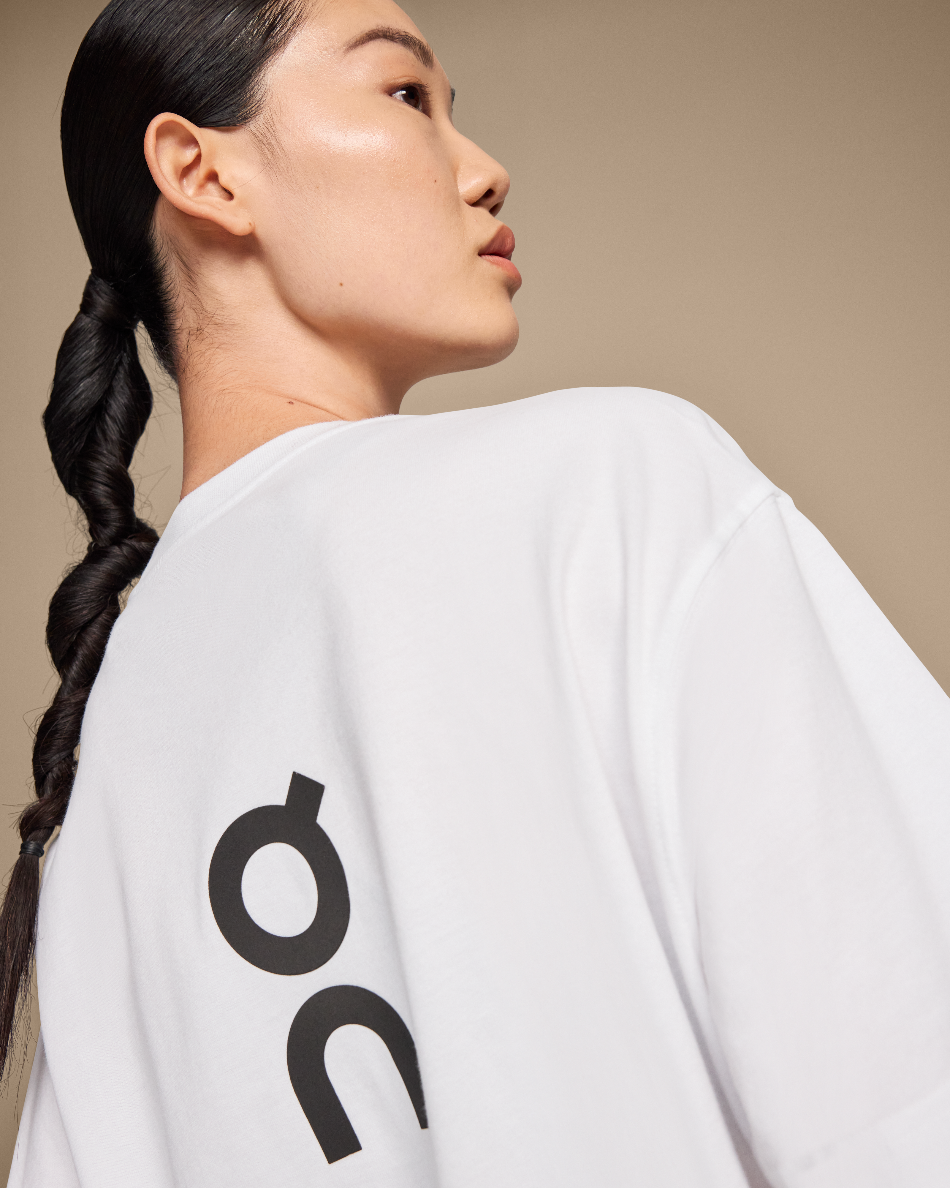 On Club-T White Femme Hauts et t-shirts