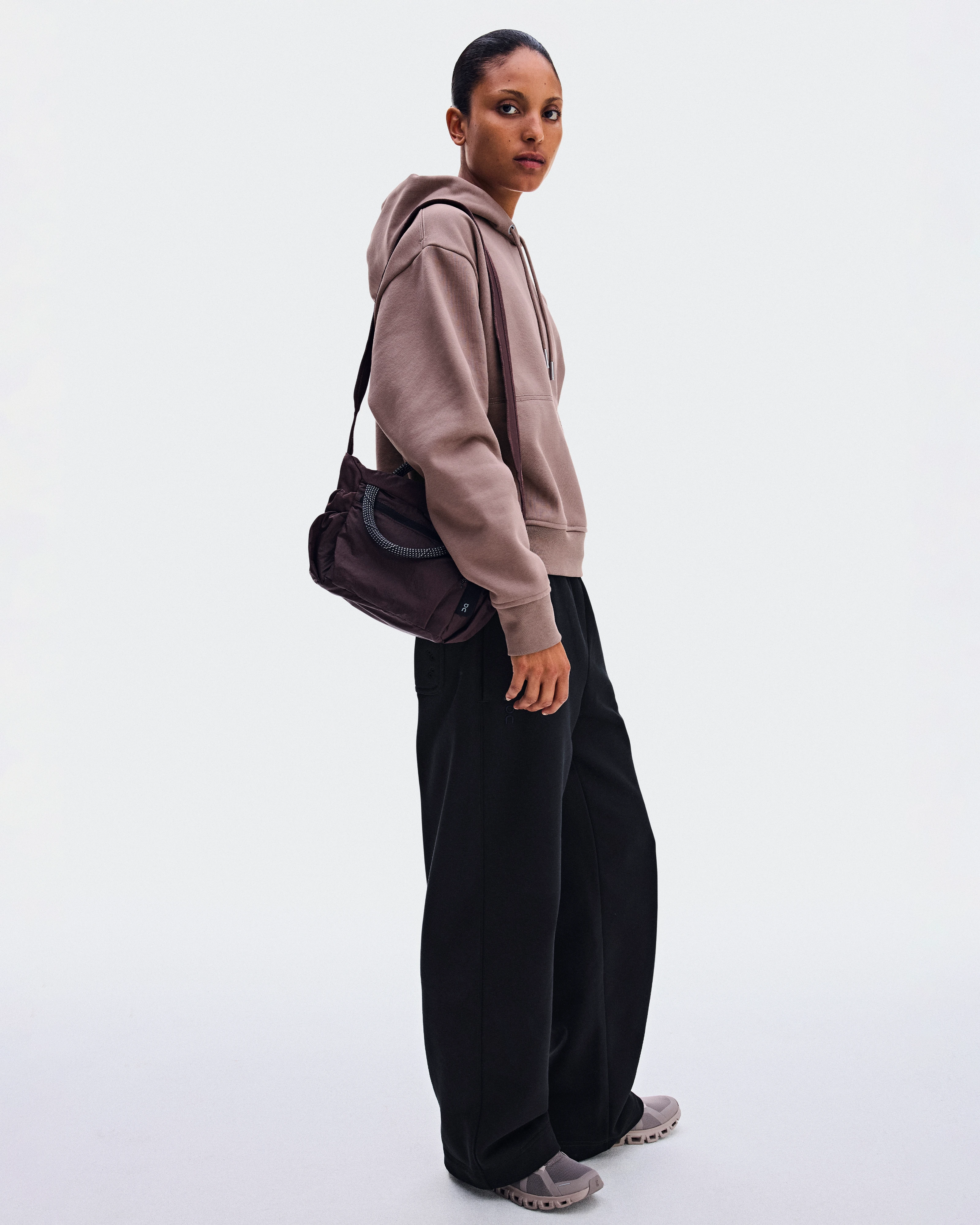 On Club Collective Hoodie Clove Femme Sweats à capuche et sweats