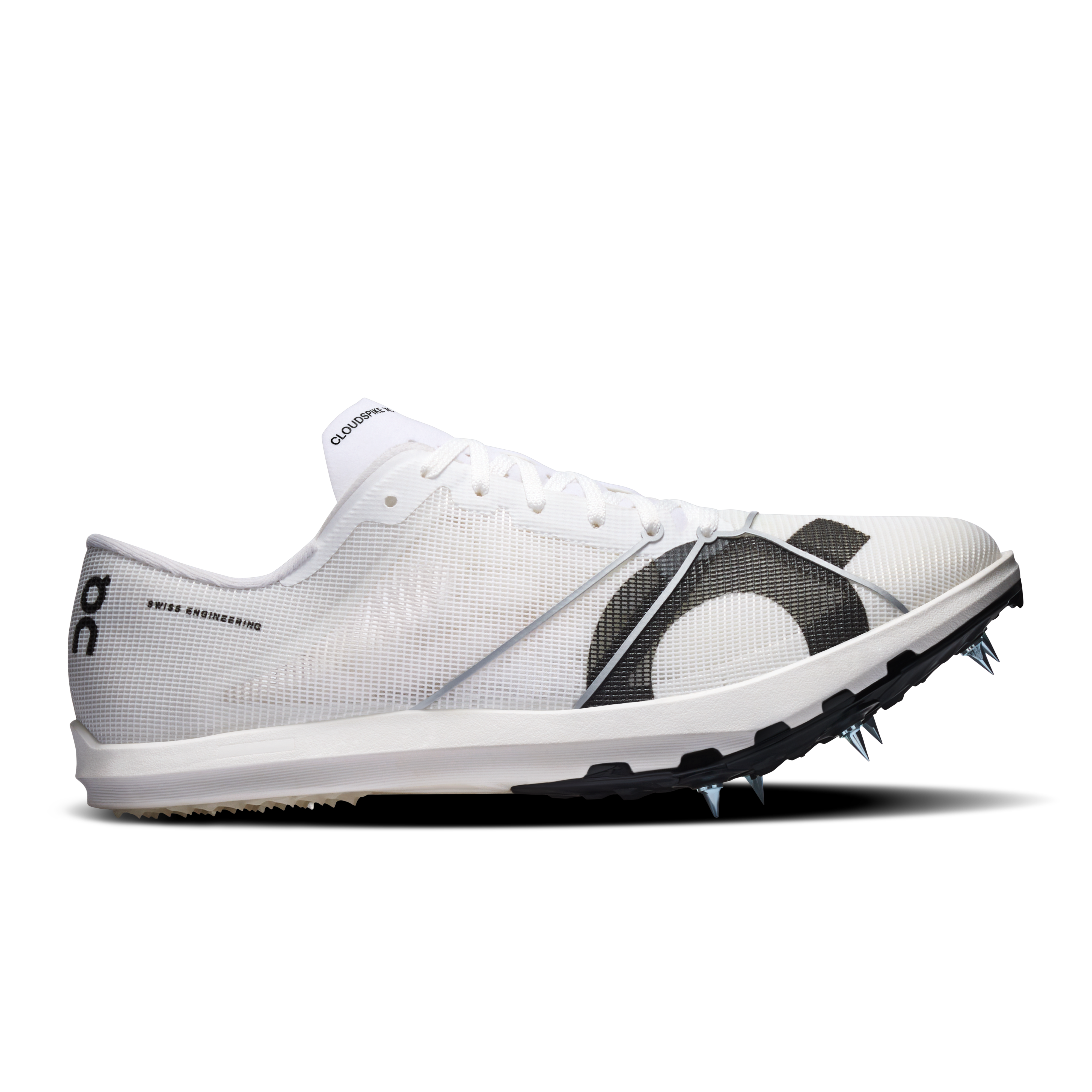On Cloudspike XC White & White Femme – Compétition de cross-country longue distance, vitesse Chaussures