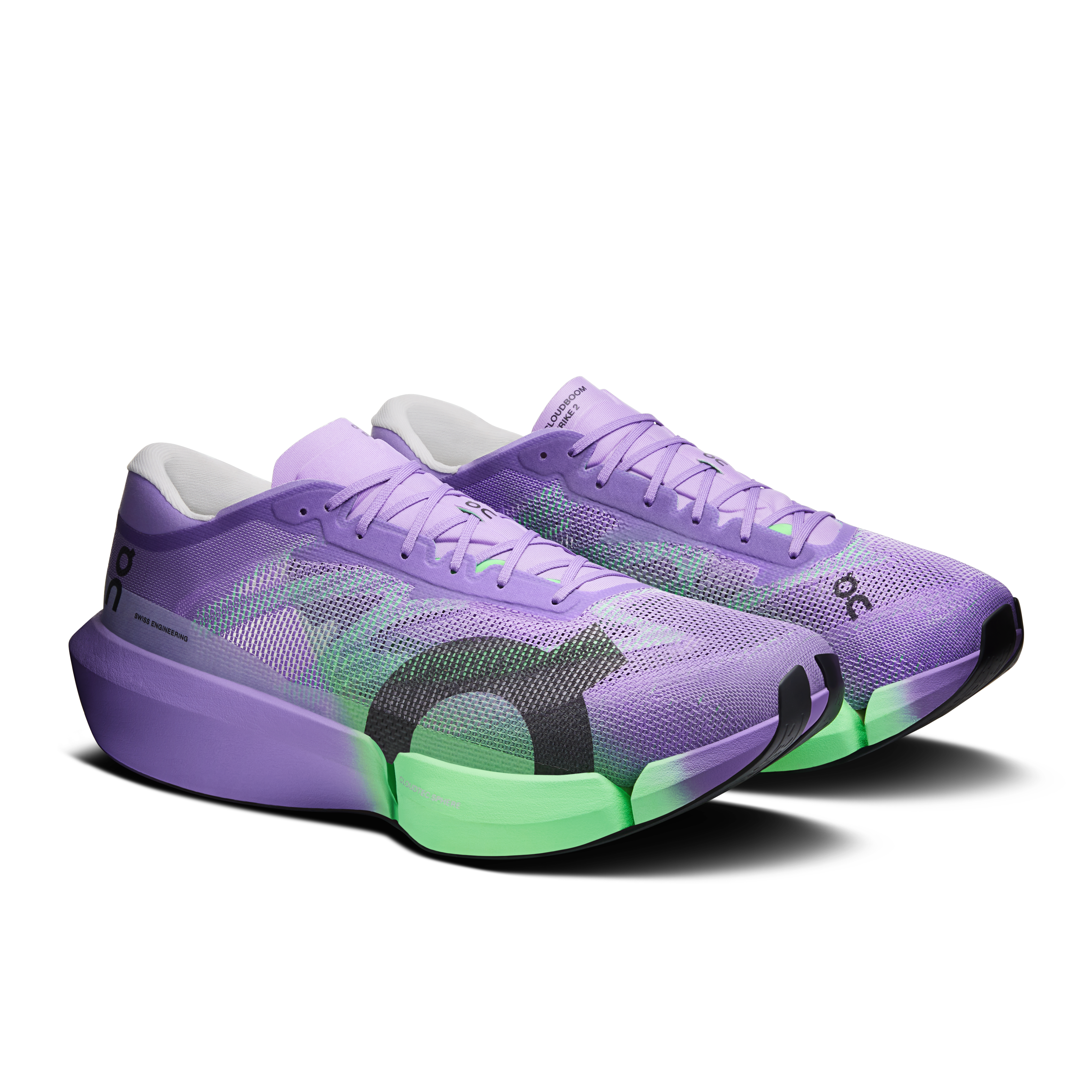 On Cloudboom Strike 2 Aconite & Verdite Unisexe Running sur route Chaussures