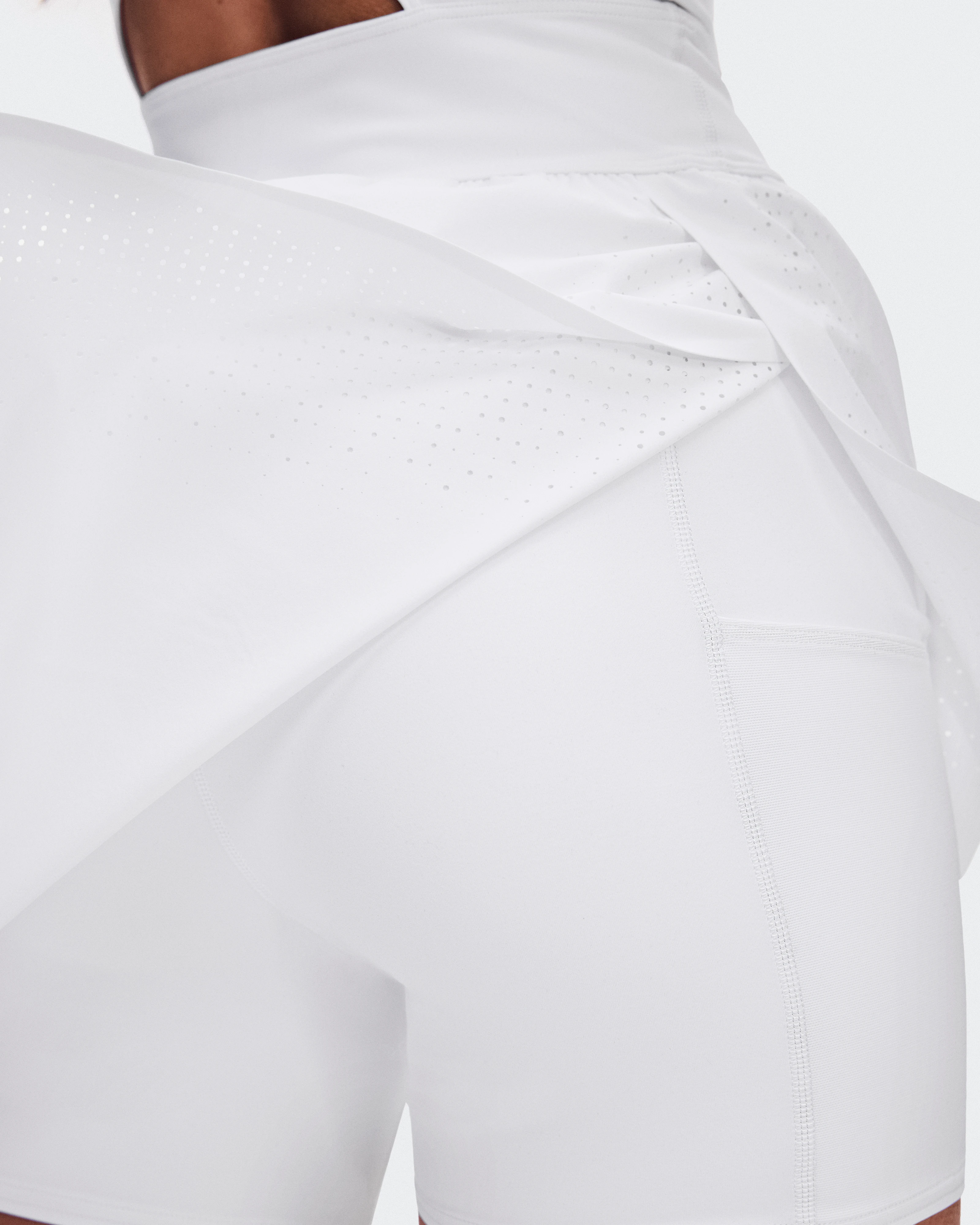 On Court Dress Split LDN White Femme
