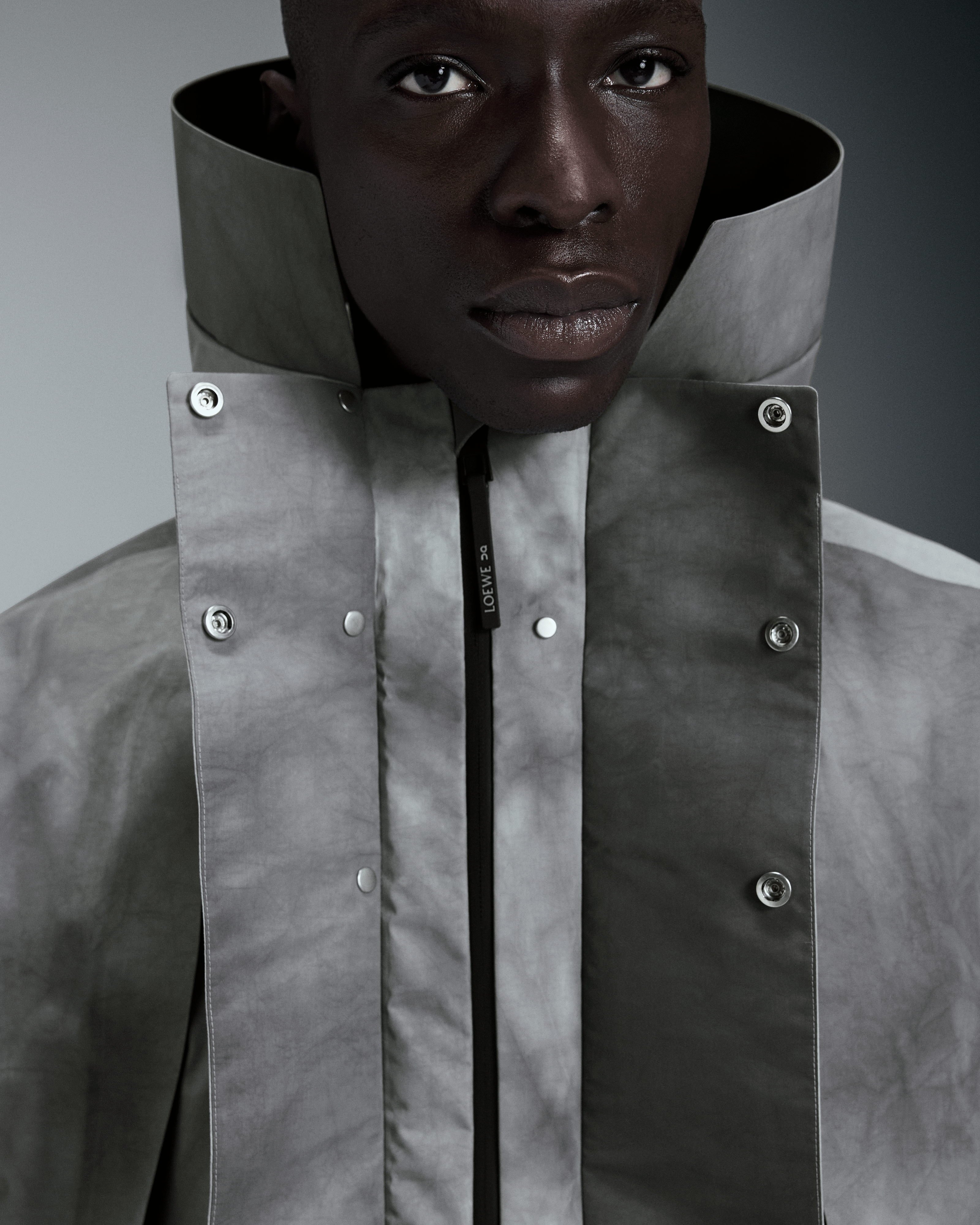 On Parka LOEWE Grey & Multicolor Unisexe Vestes