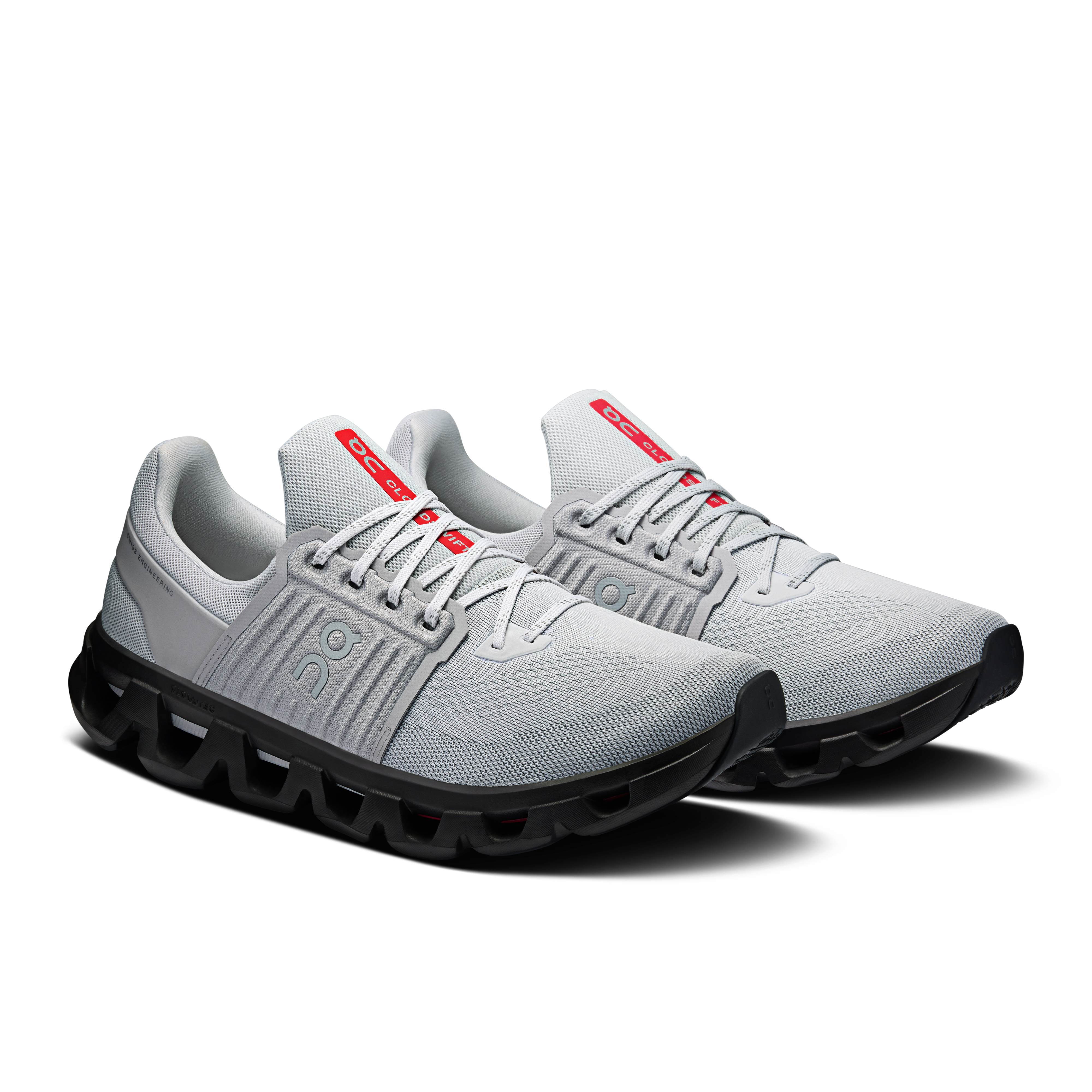 On Cloudswift 4 AD Glacier & Black Homme Active Life Chaussures