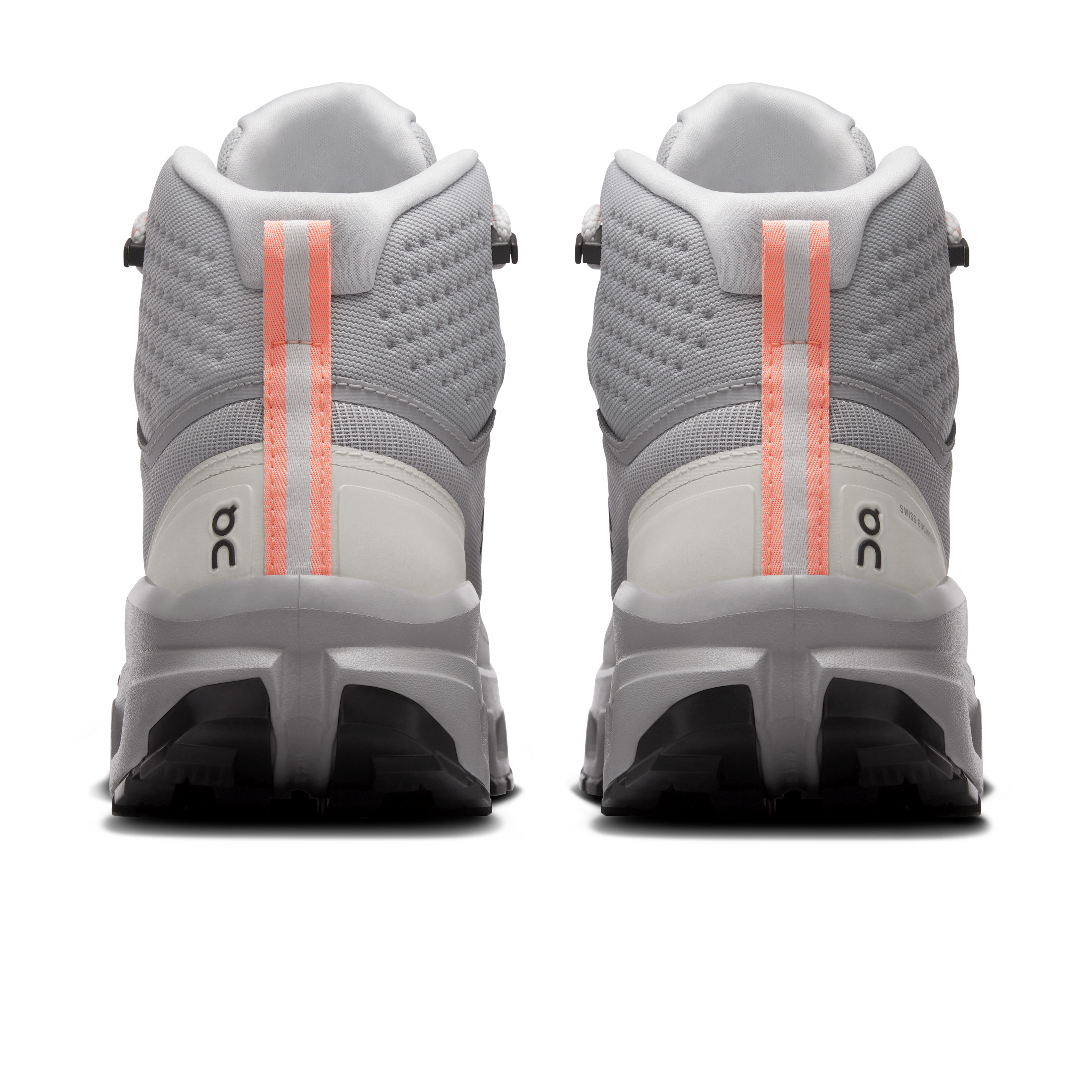 On Cloudrock Mid Waterproof Glacier & Alloy Femme Randonnée Chaussures