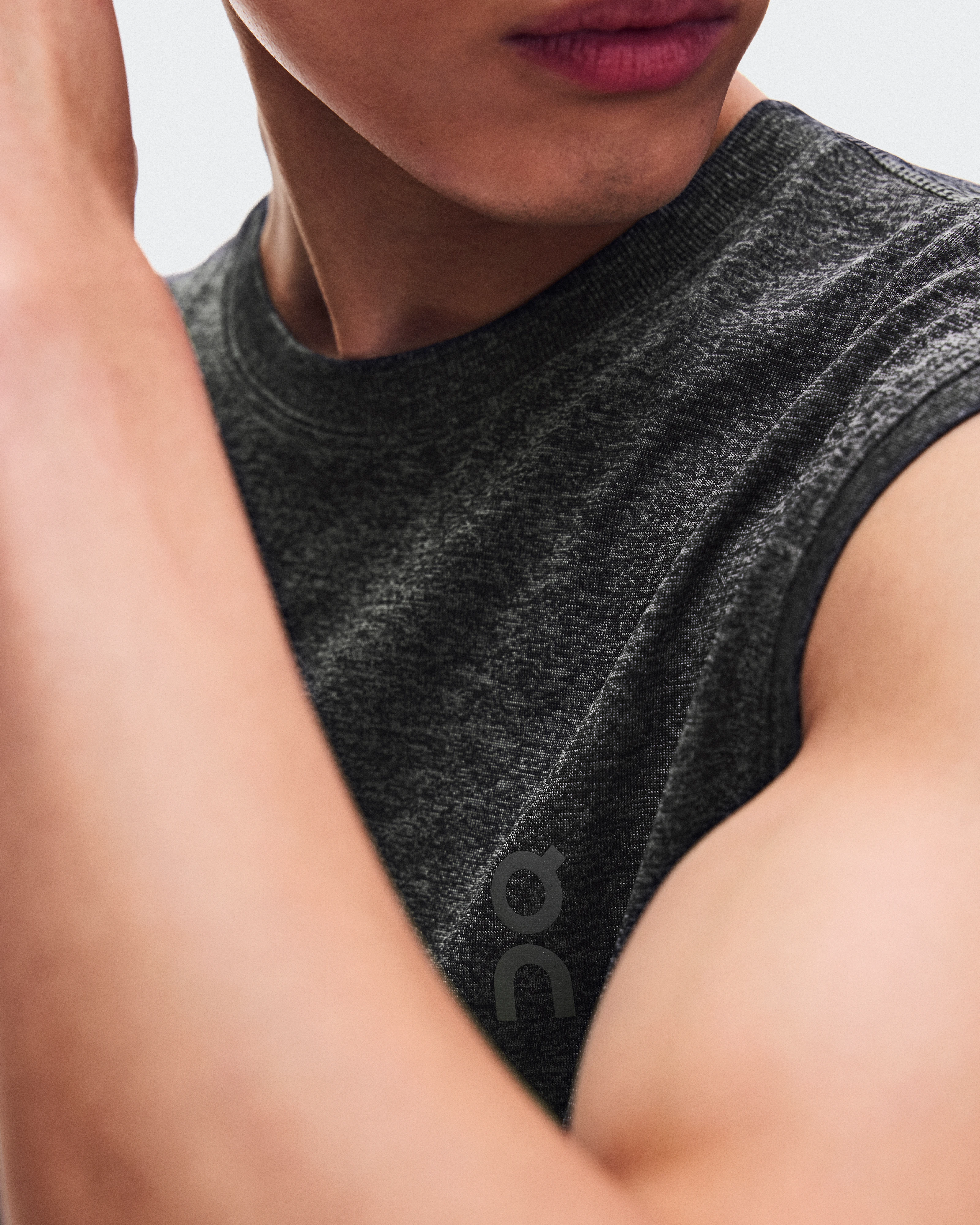 On Train Flex Tank Ember Heather Homme Hauts et t-shirts