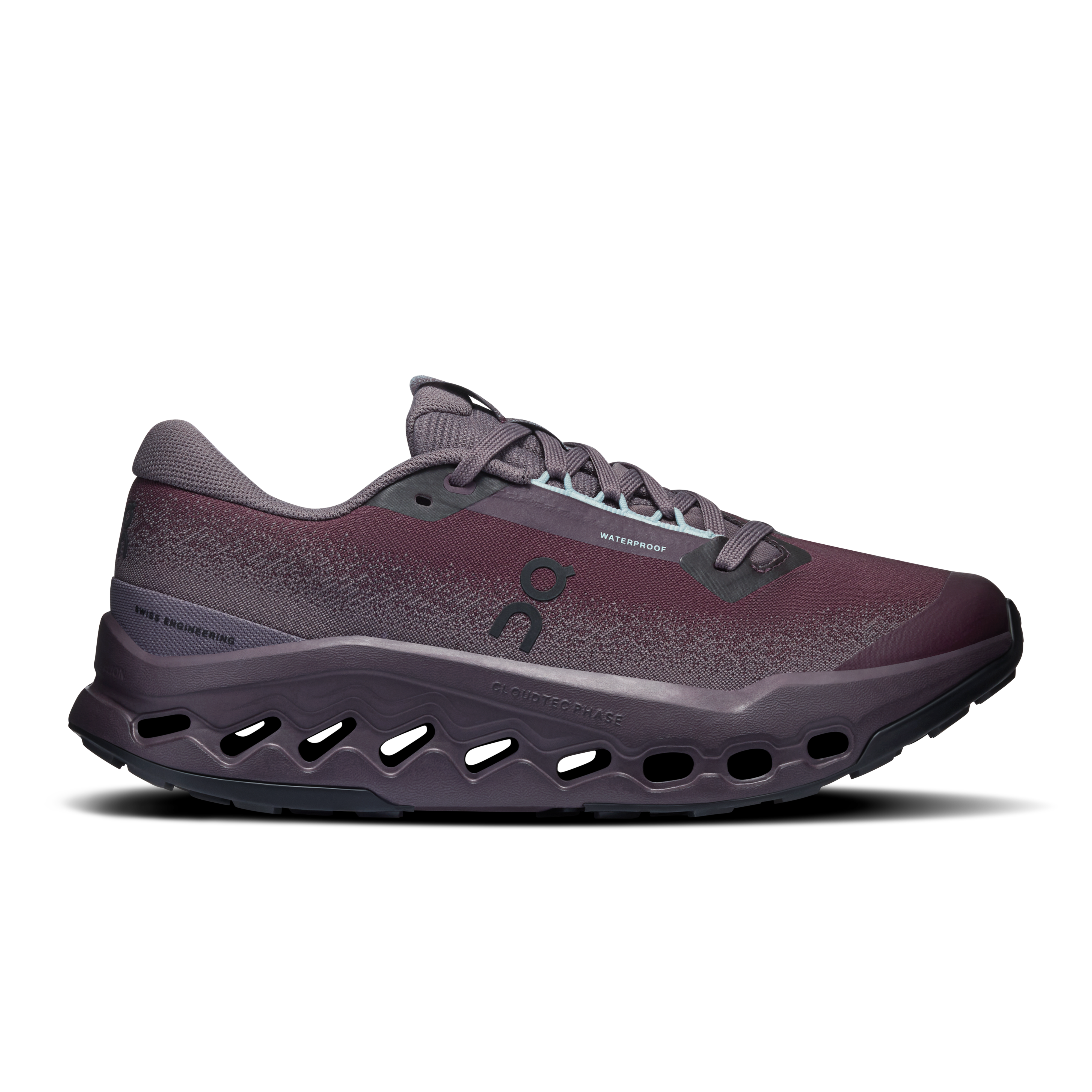 On Cloudsurfer Trail 2 Waterproof Urchin & Pebble Femme – Trail running, foulées agréables Chaussures