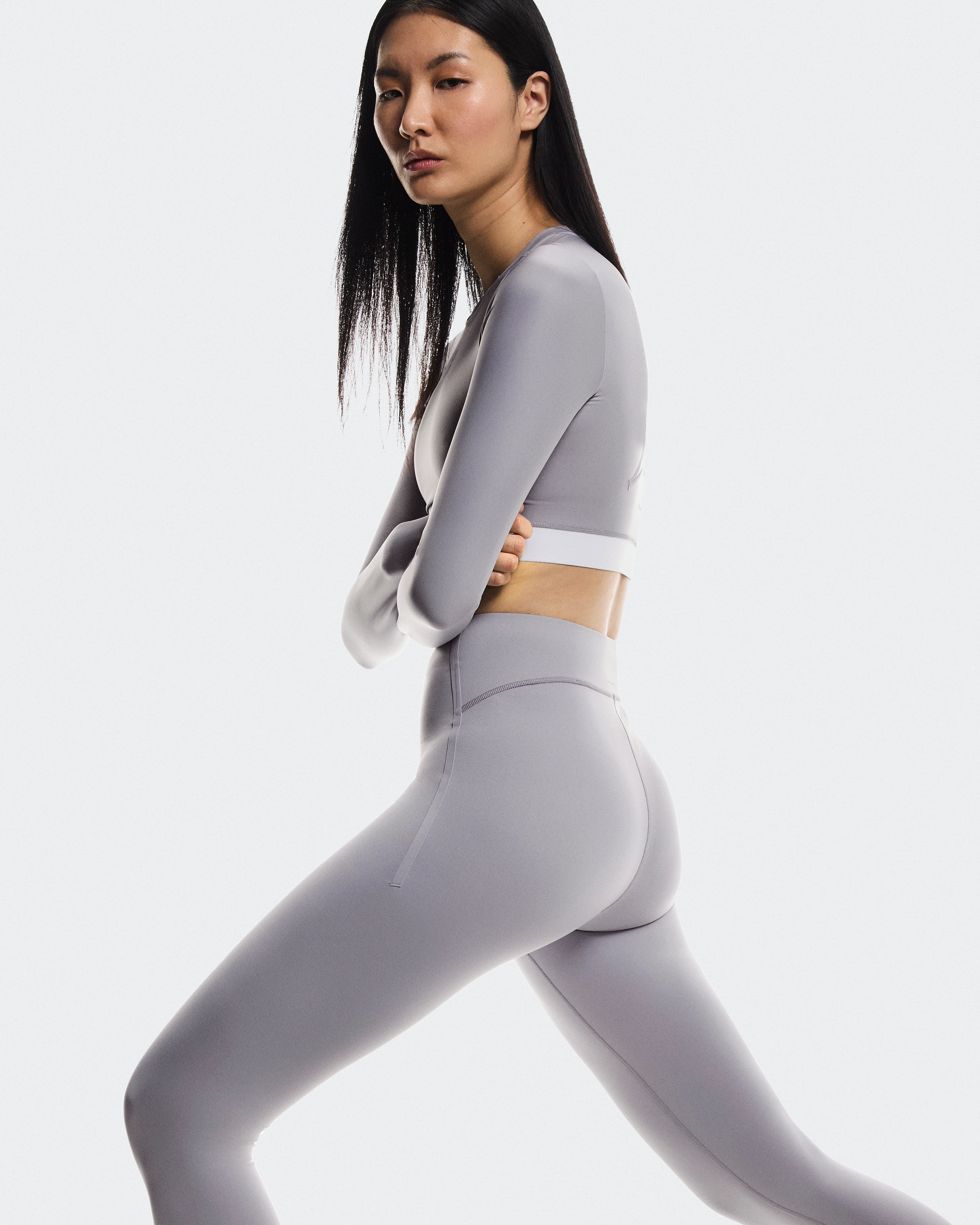 On Train Tights Lilac Femme Leggings